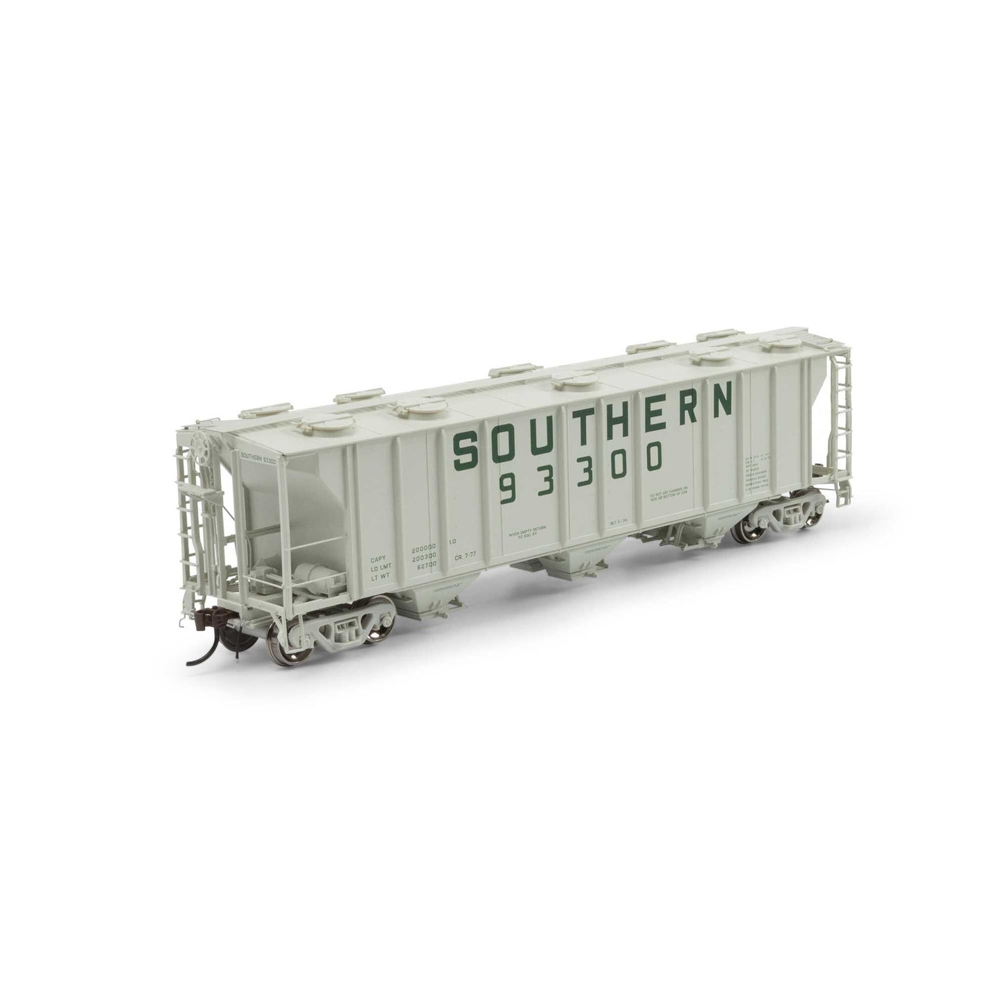 HO PS-2 2893 3-Bay Covered Hopper Model (ATHG-1278)