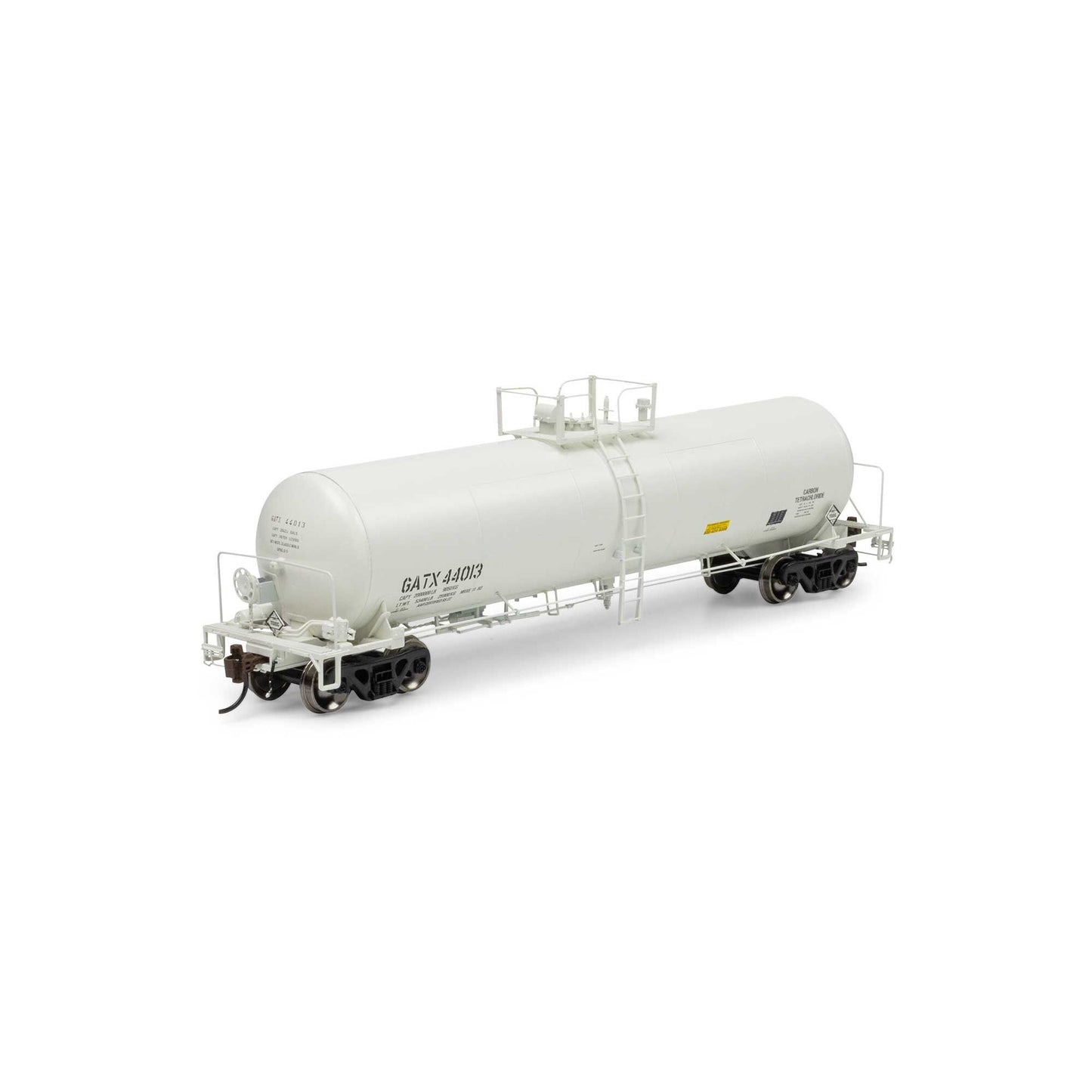 HO GATC 20K Gallon Tank Car GATX White #44013 Plastic Model (ATHG-1303)