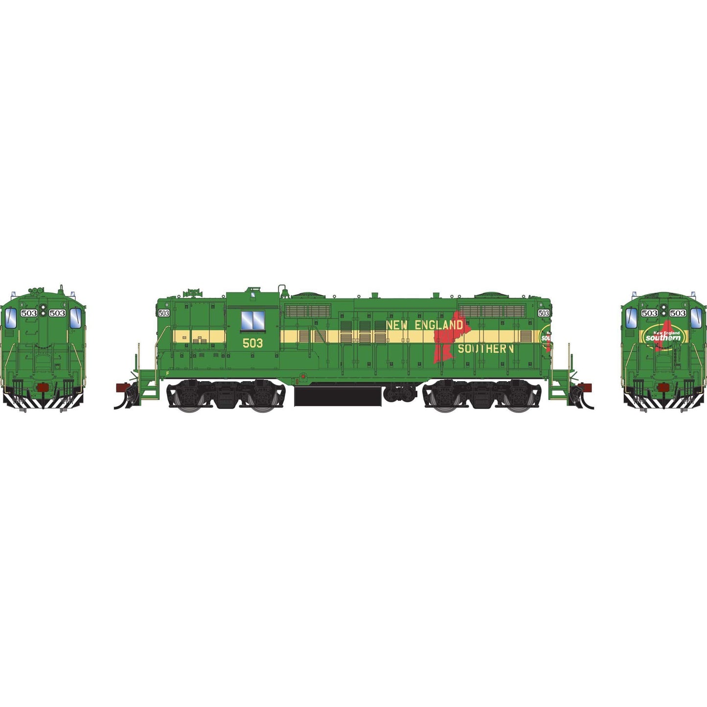 HO GP18 Locomotive NEGS #503 (ATHG-1358)