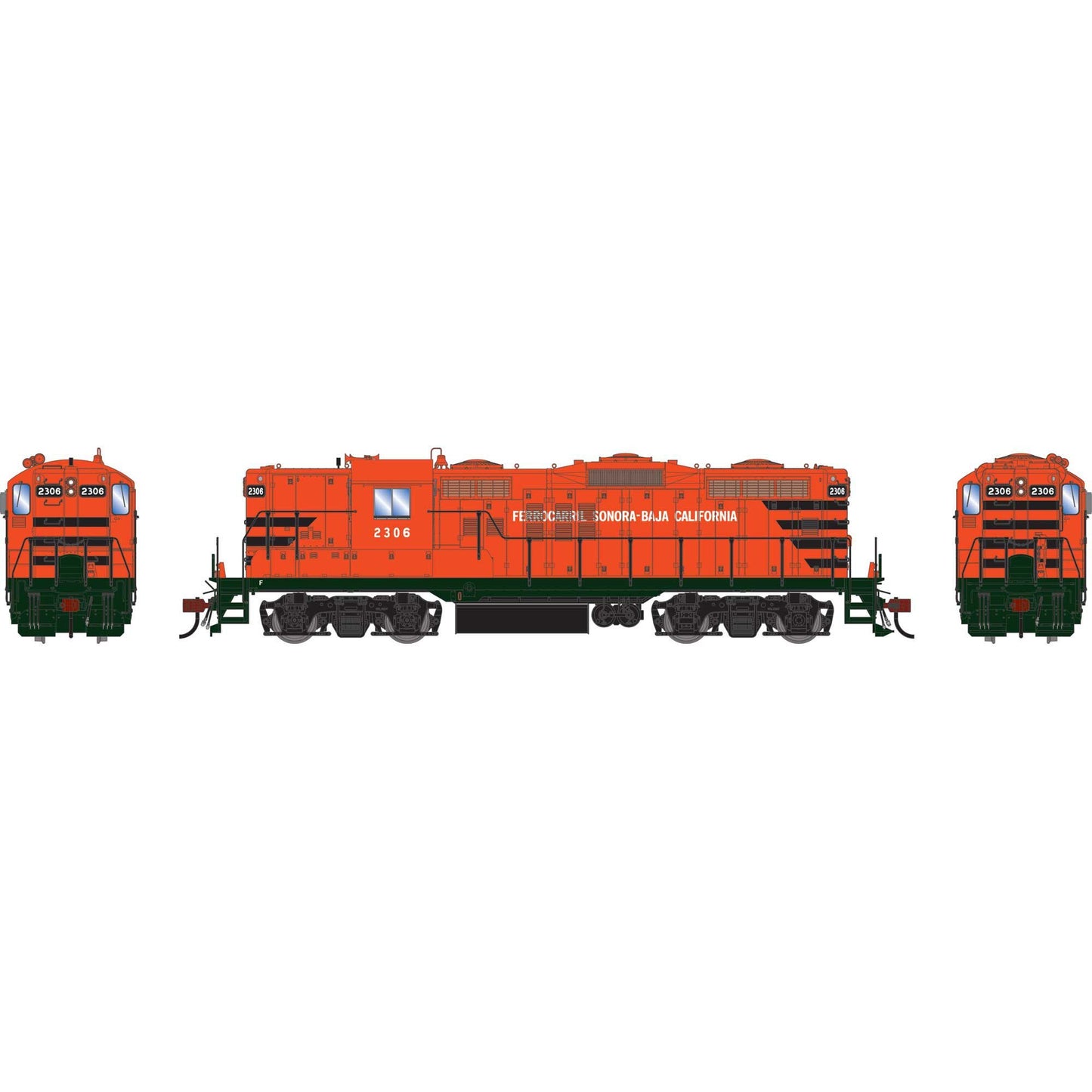 HO GP18 Locomotive SBC #2306 (ATHG-1362)
