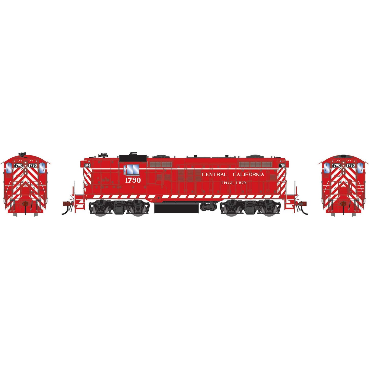 HO GP18 Locomotive with DCC and Sound CCT #1790 (ATHG-1366)