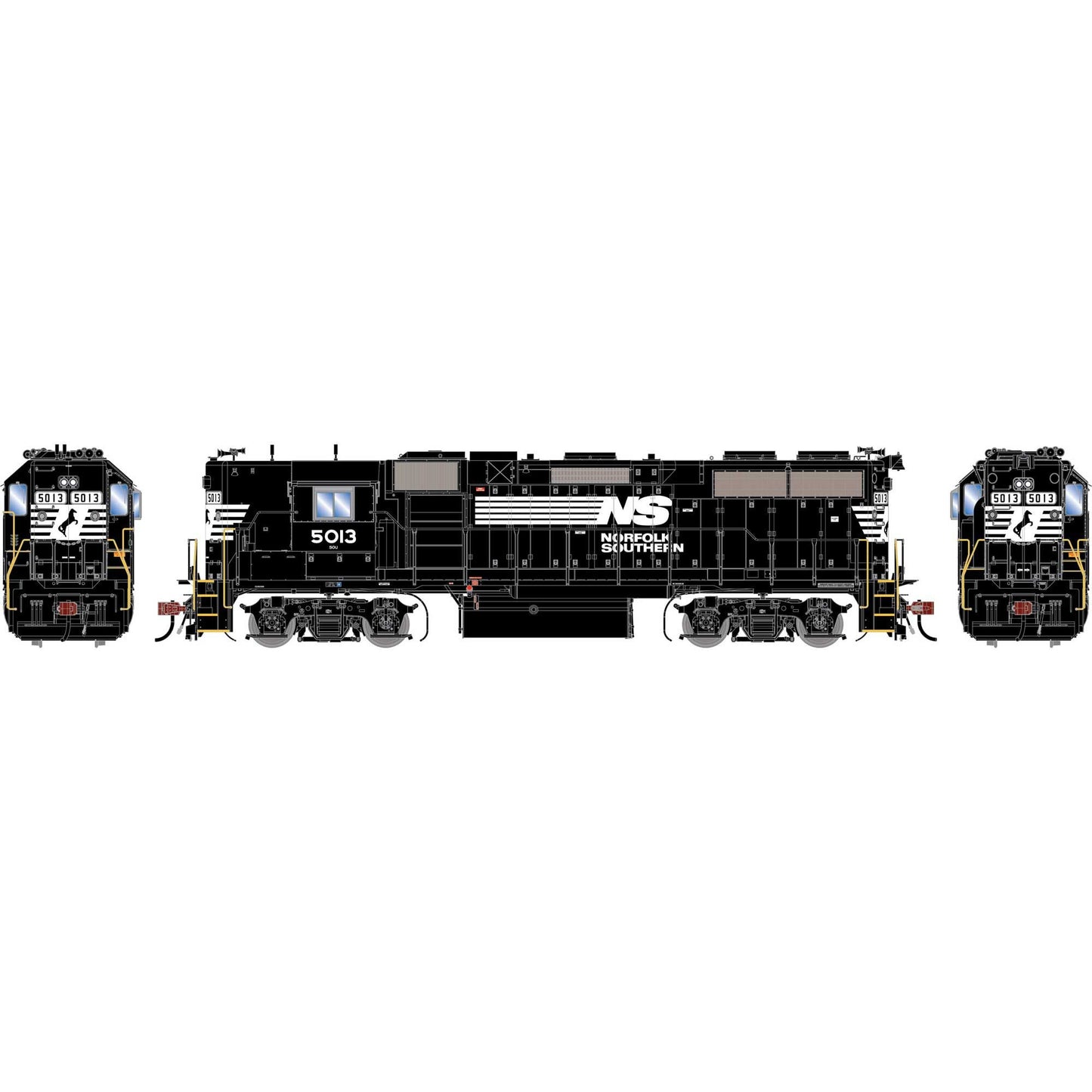 HO GEN GP38-2 Locomotive with DCC and Sound, NS #5013 (ATHG-1420)