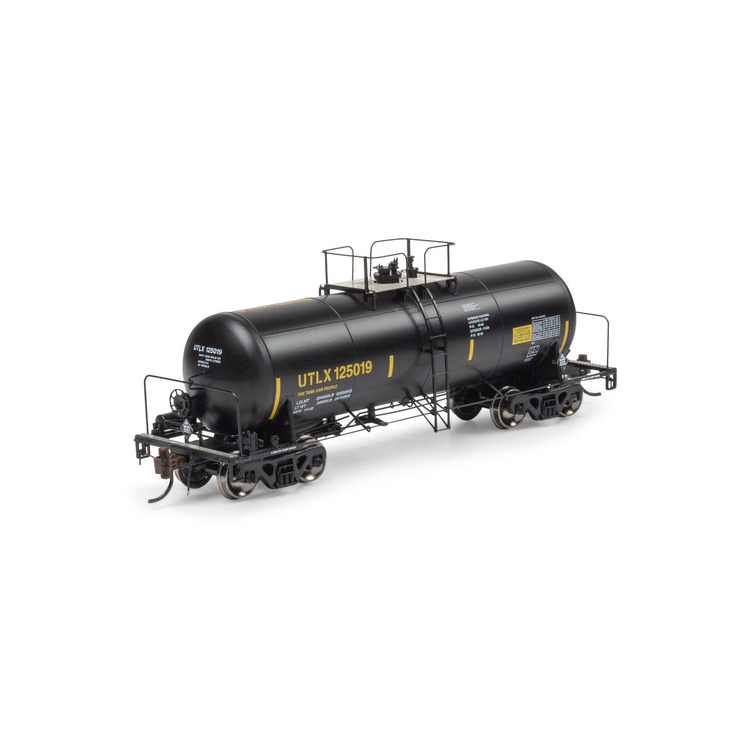 HO 13K Gallon Acid Tank Car UTLX #125019 (ATHG-1423)