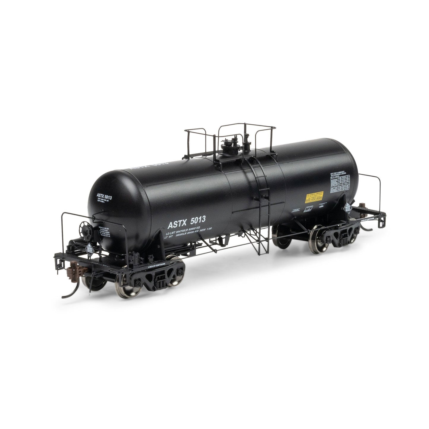 HO 13K Gallon Acid Tank Car ASTX #5013 (ATHG-1438)