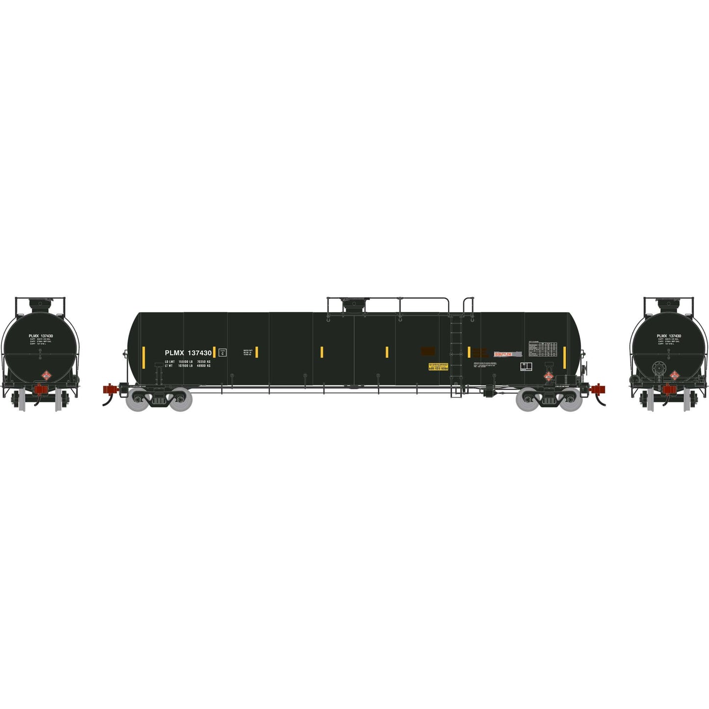 HO UTC 33K LPG Tank Car Late PLMX Primed For Grime #137430 (ATHG-1512)