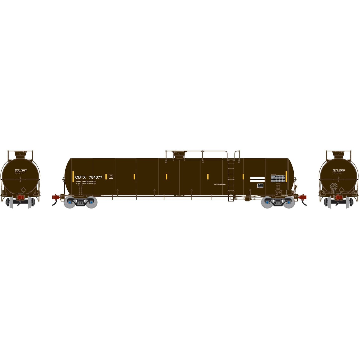 HO UTC 33K LPG Tank Car Late CBTX 784377 (ATHG-1520)