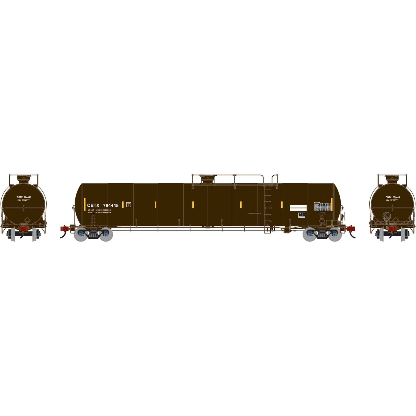HO UTC 33K LPG Tank Car Late CBTX 784445 (ATHG-1521)