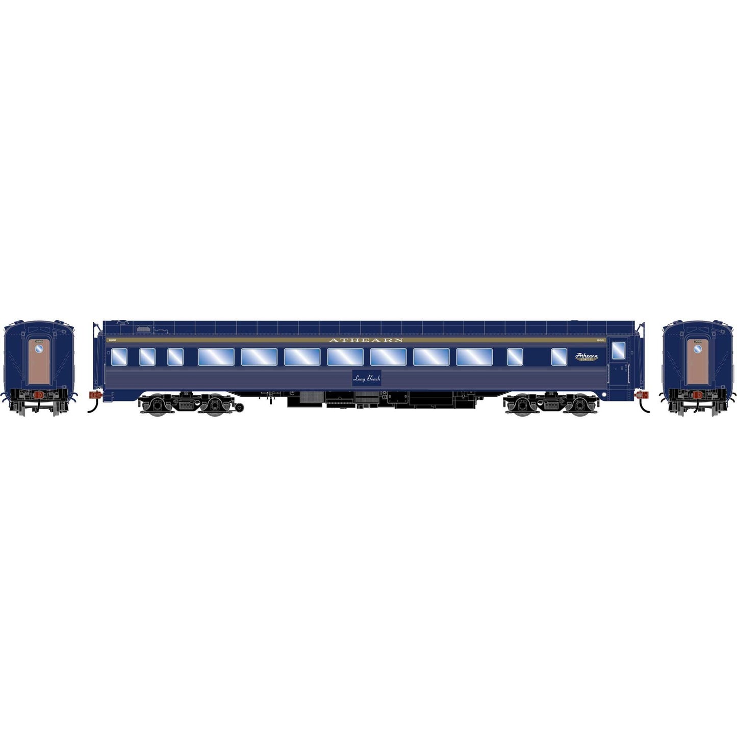 HO 77' Pullman Chair Car Southern Pacific Long Beach Model (ATHG-1548)
