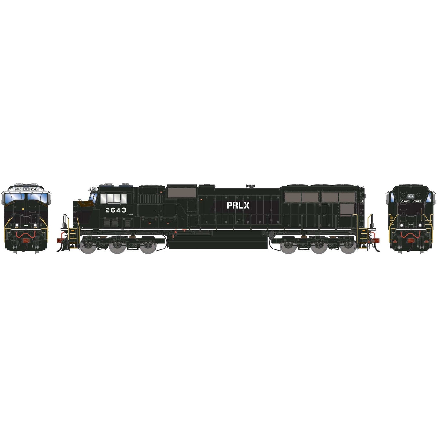 HO SD70M Locomotive Primed For Grime PRLX Ex-NS 2643 (ATHG-1592)
