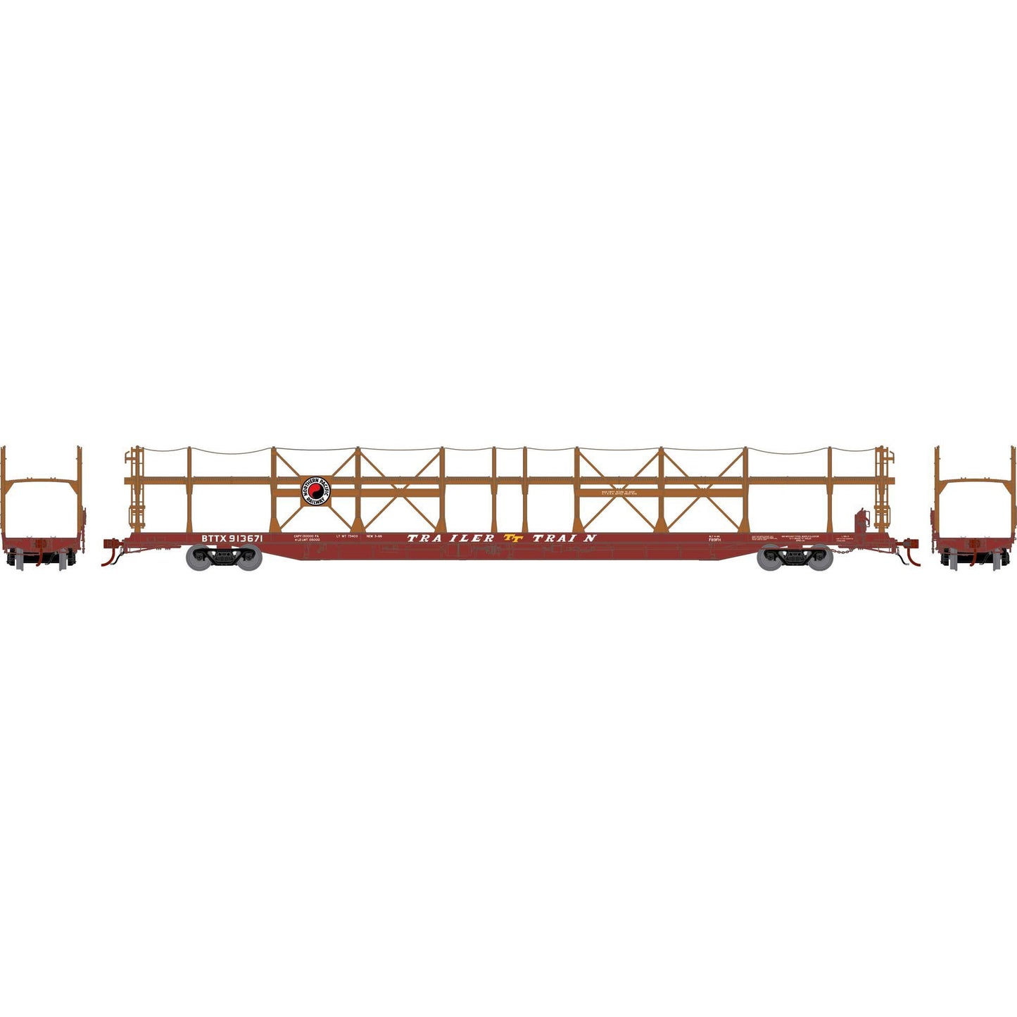 HO F89F Bi-Level Auto Rack NP/BTTX #913671 (ATHG-1774)