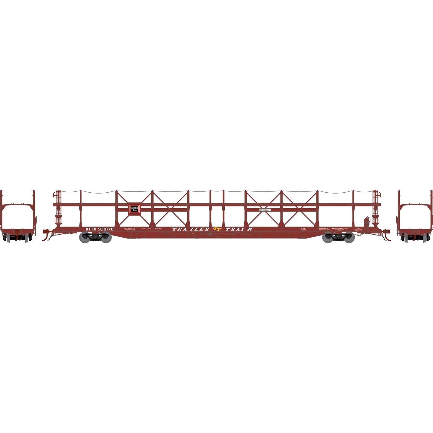 HO F89F Bi-Level Auto Rack CBQ/BTTX #930170 (ATHG-1775)