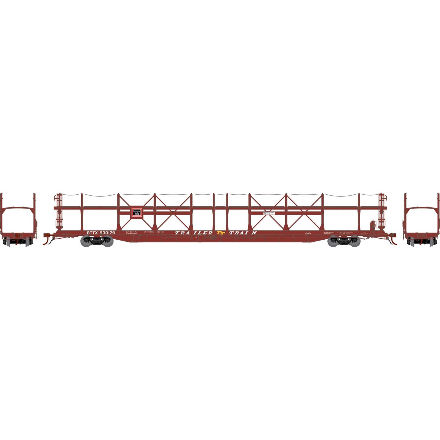 HO F89F Bi-Level Auto Rack CBQ/BTTX #930179 (ATHG-1777)