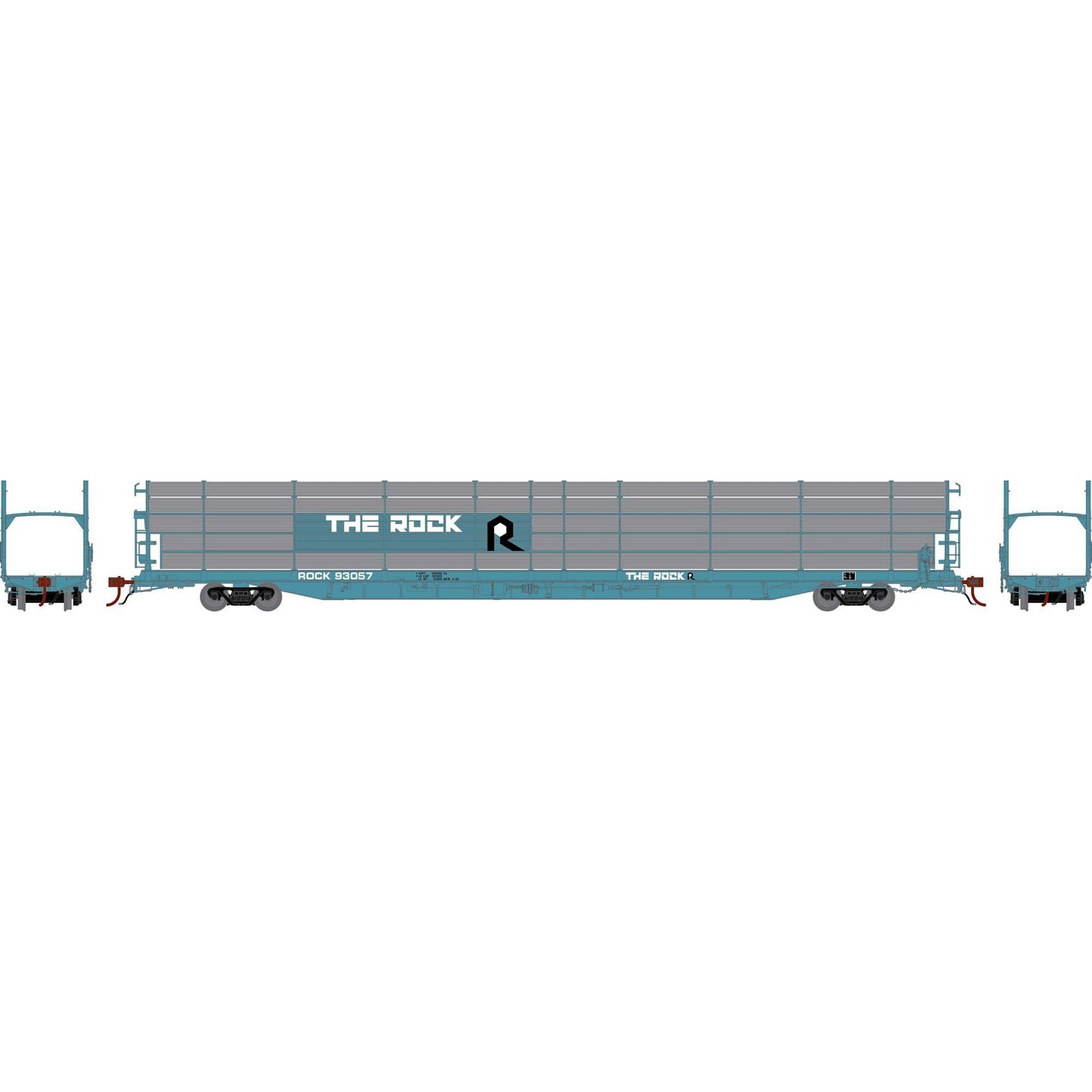 HO F89F Bi-Level Auto Rack Legendary Liveries ROCK (ATHG-1782)
