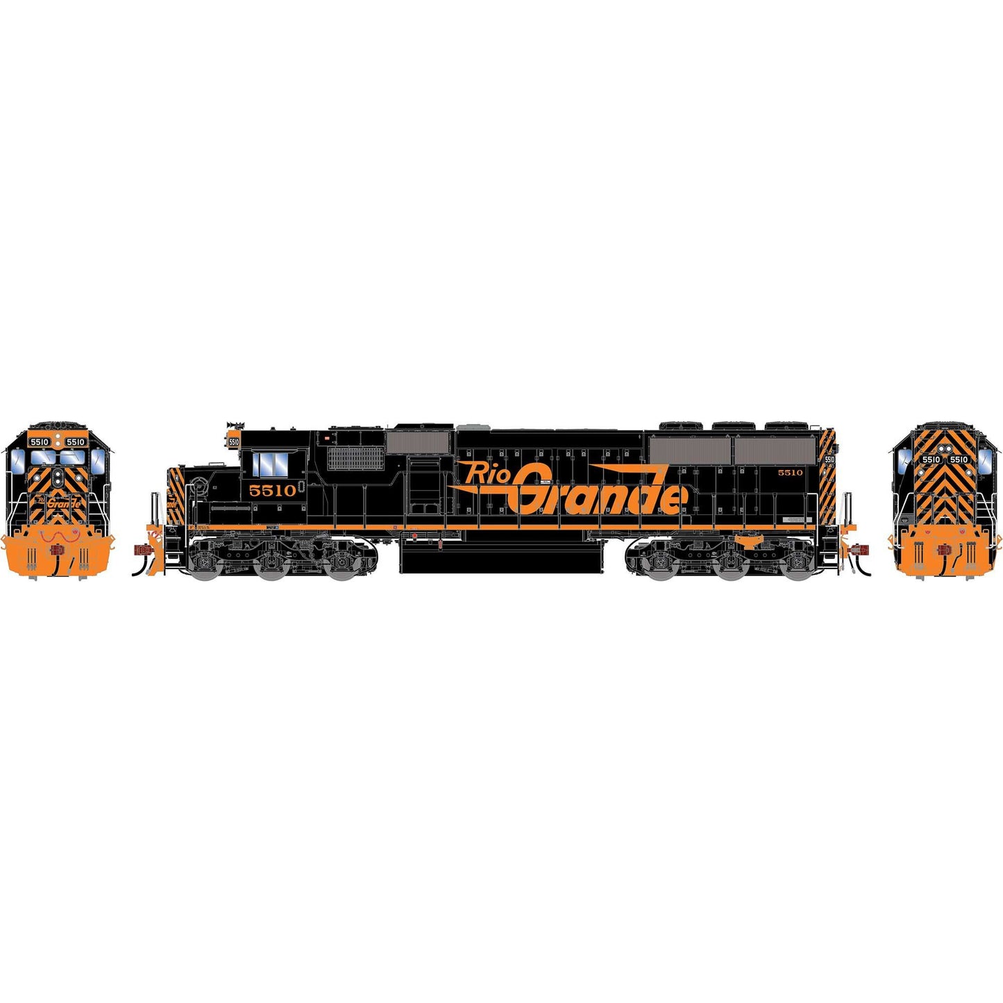 HO GEN SD50 Locomotive DRGW #5510 (ATHG-1837)