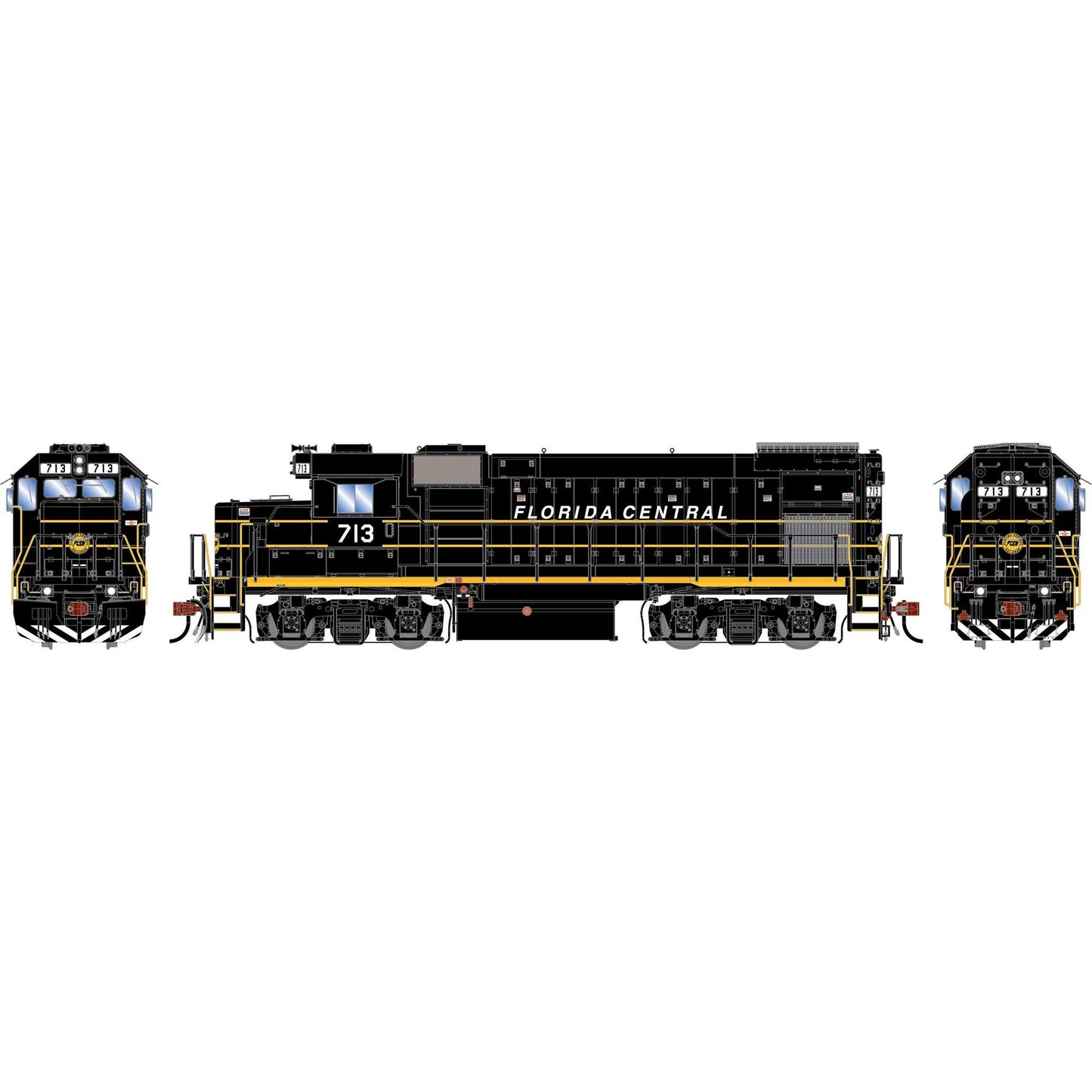 HO GEN GP15-1 Locomotive FCEN #713 (ATHG-1880)