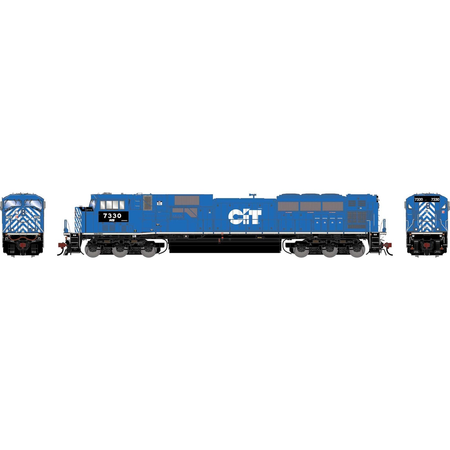 HO GEN SD90MAC Locomotive with DCC and Sound NS 'Ex-CIT' #7330 (ATHG-1938)