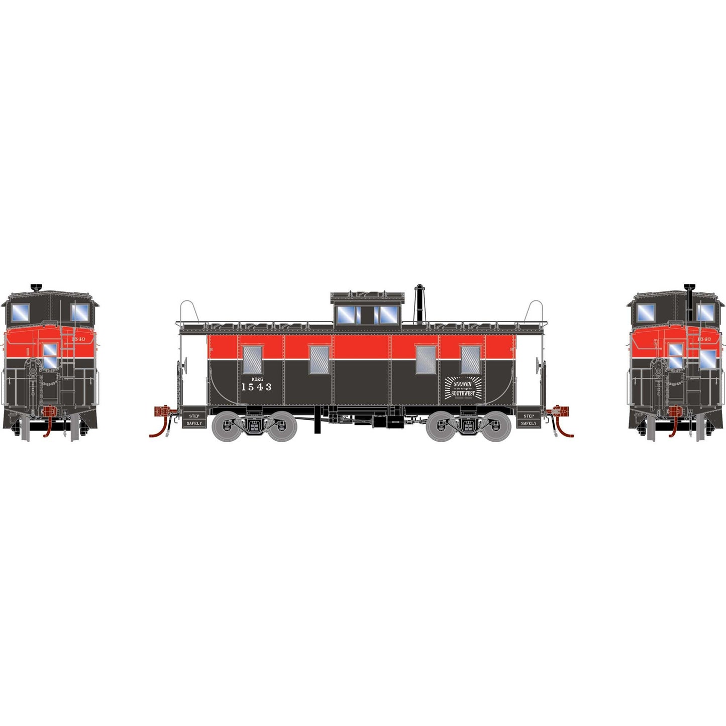 HO GEN ICC Cupola Caboose Lights KOG 1543 (ATHG-1947)