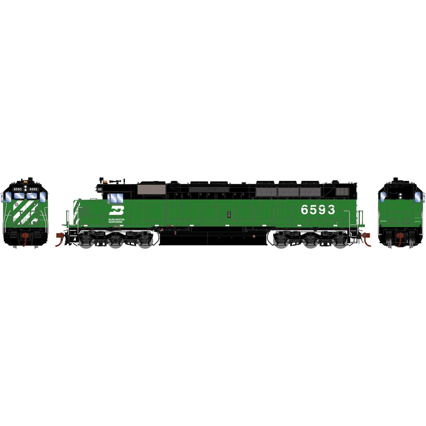 HO GEN SDP45 Locomotive BN #6593 (ATHG-2001)