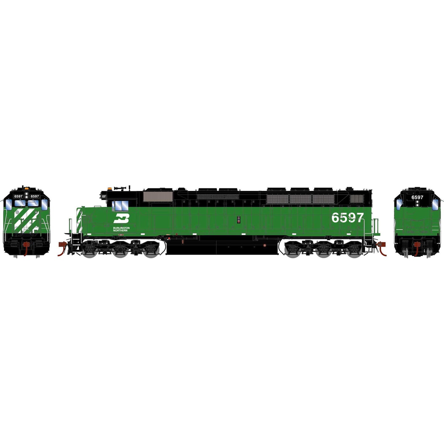 HO GEN SDP45 Locomotive BN #6597 (ATHG-2002)