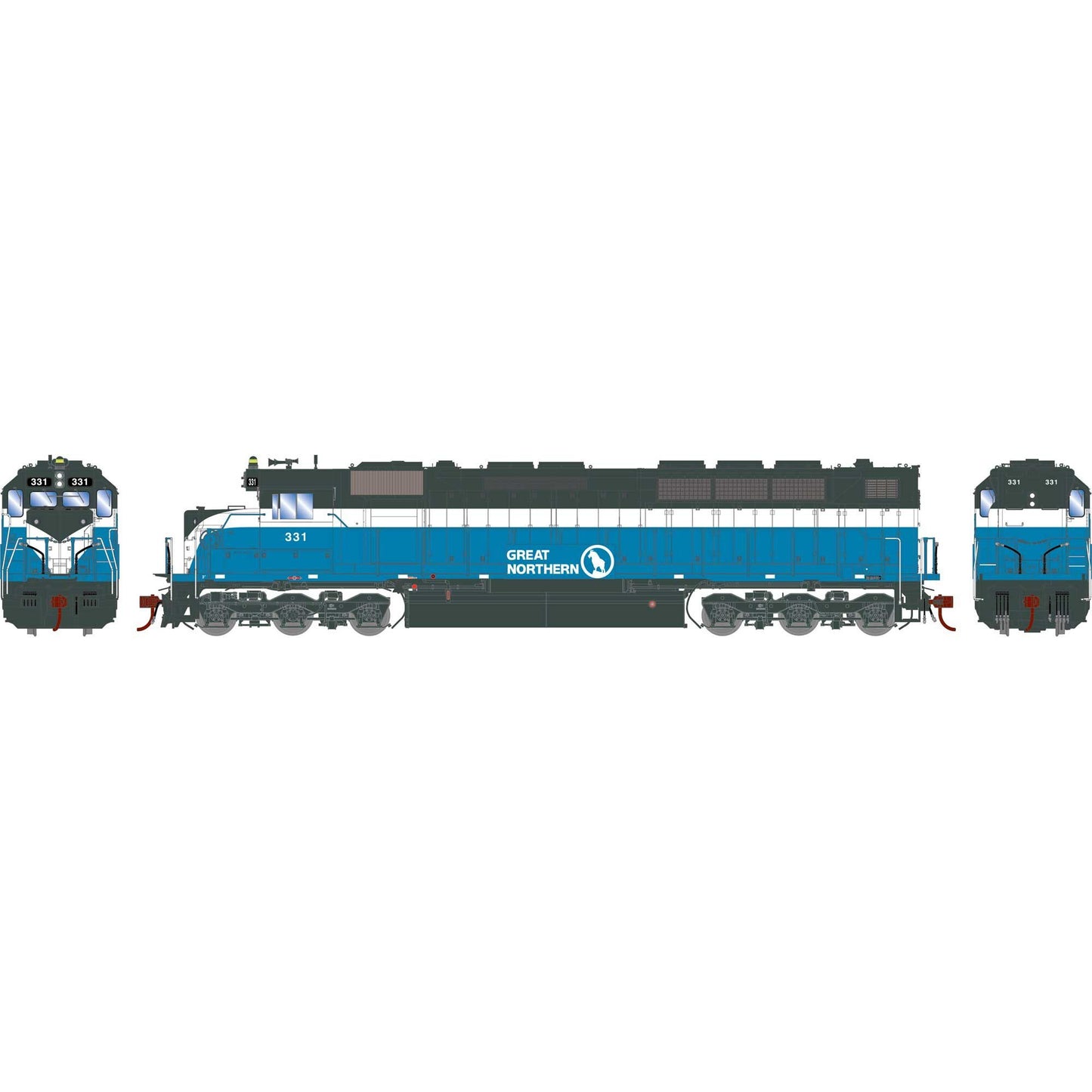 HO GEN SDP45 Locomotive GN #331 (ATHG-2004)
