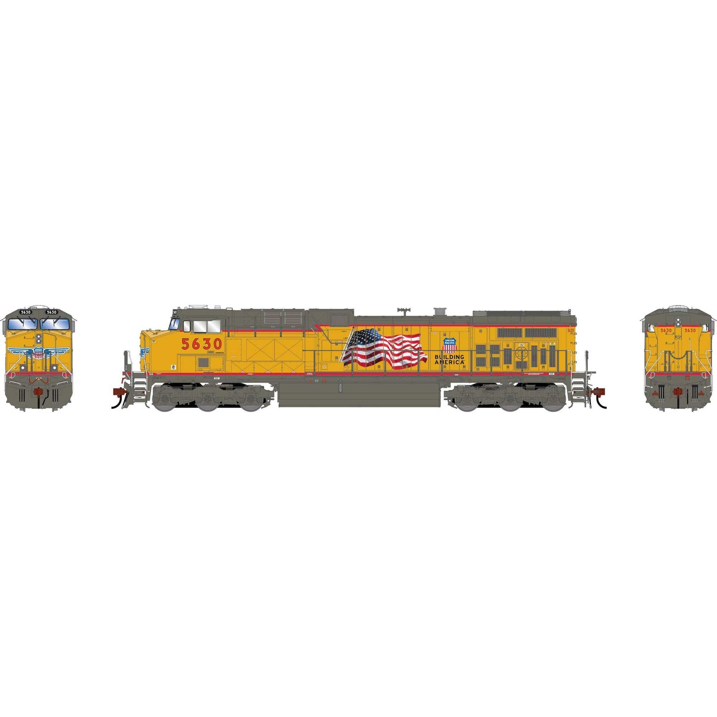 HO GEN AC4400CW Locomotive UP #5630 (ATHG-2043)