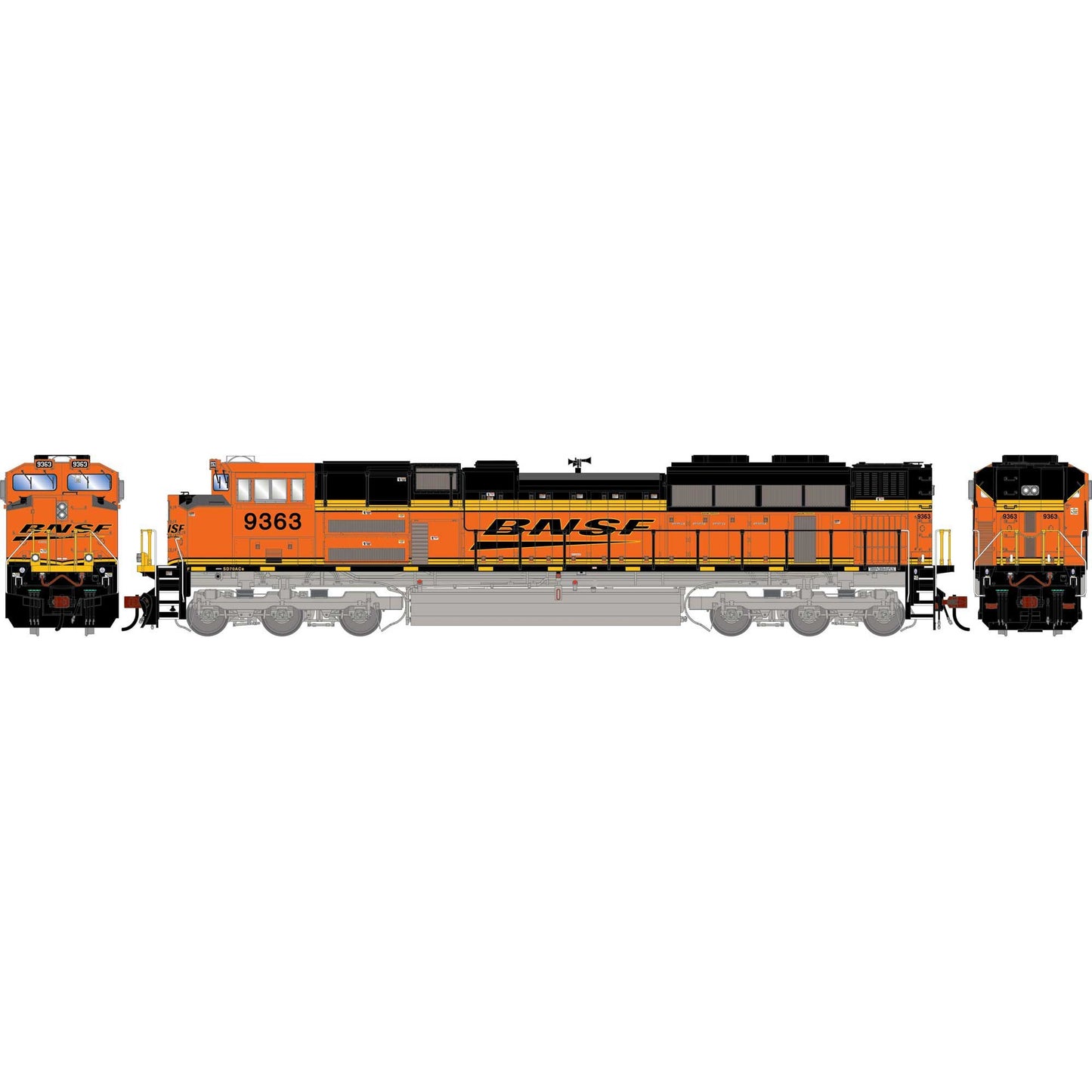 HO GEN SD70ACE Locomotive BNSF #9363 (ATHG-2083)
