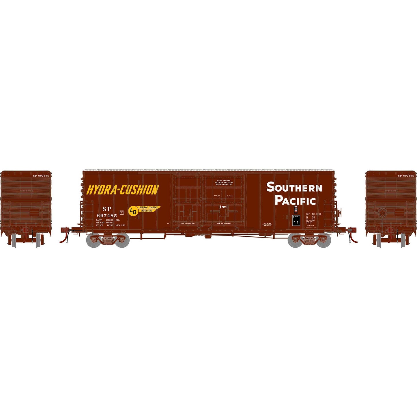 HO GEN 50' PC&F Box Car with Youngstown Plug Door (ATHG-2183)