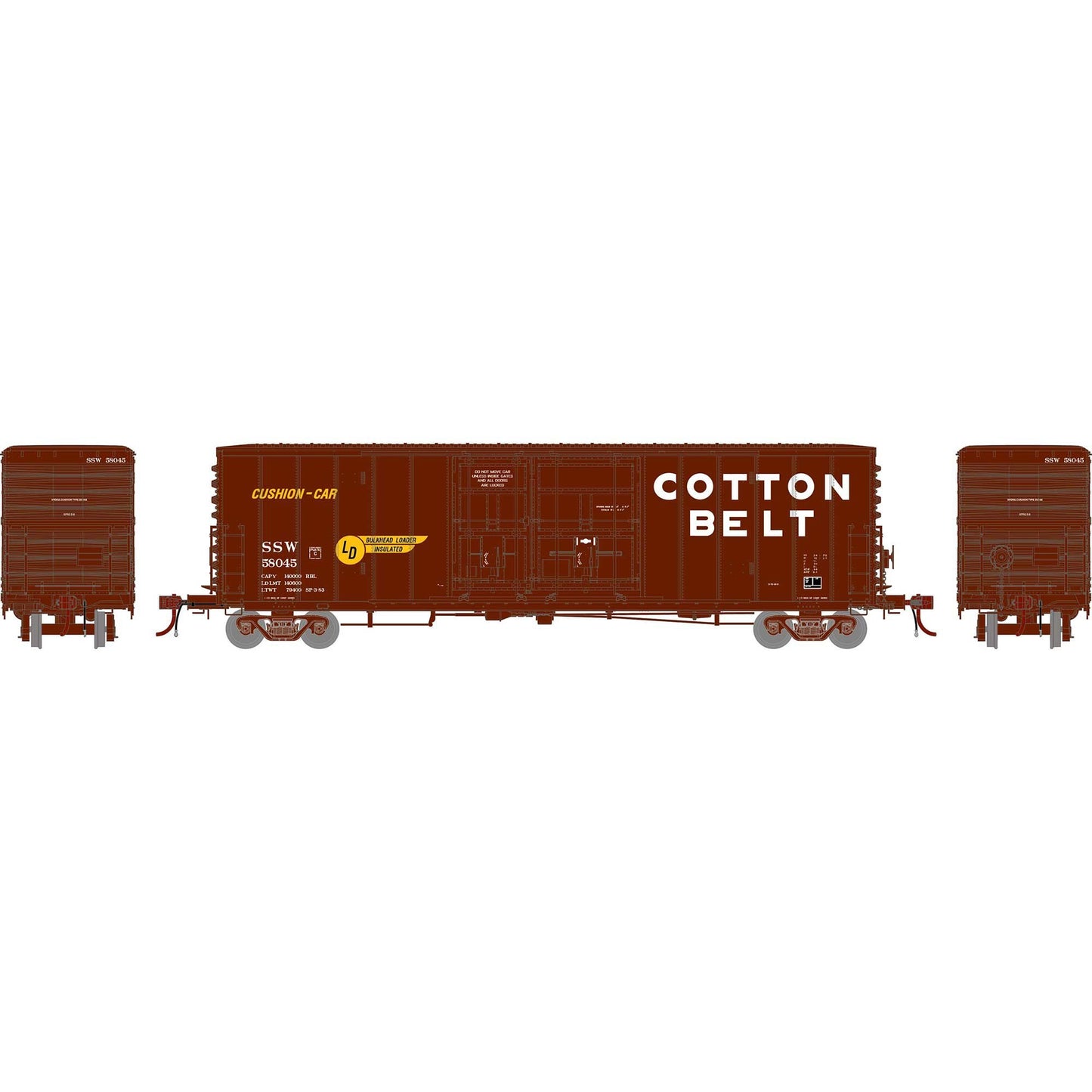 HO GEN 50' PC&F Box Car with Youngstown Plug Doors (ATHG-2192)