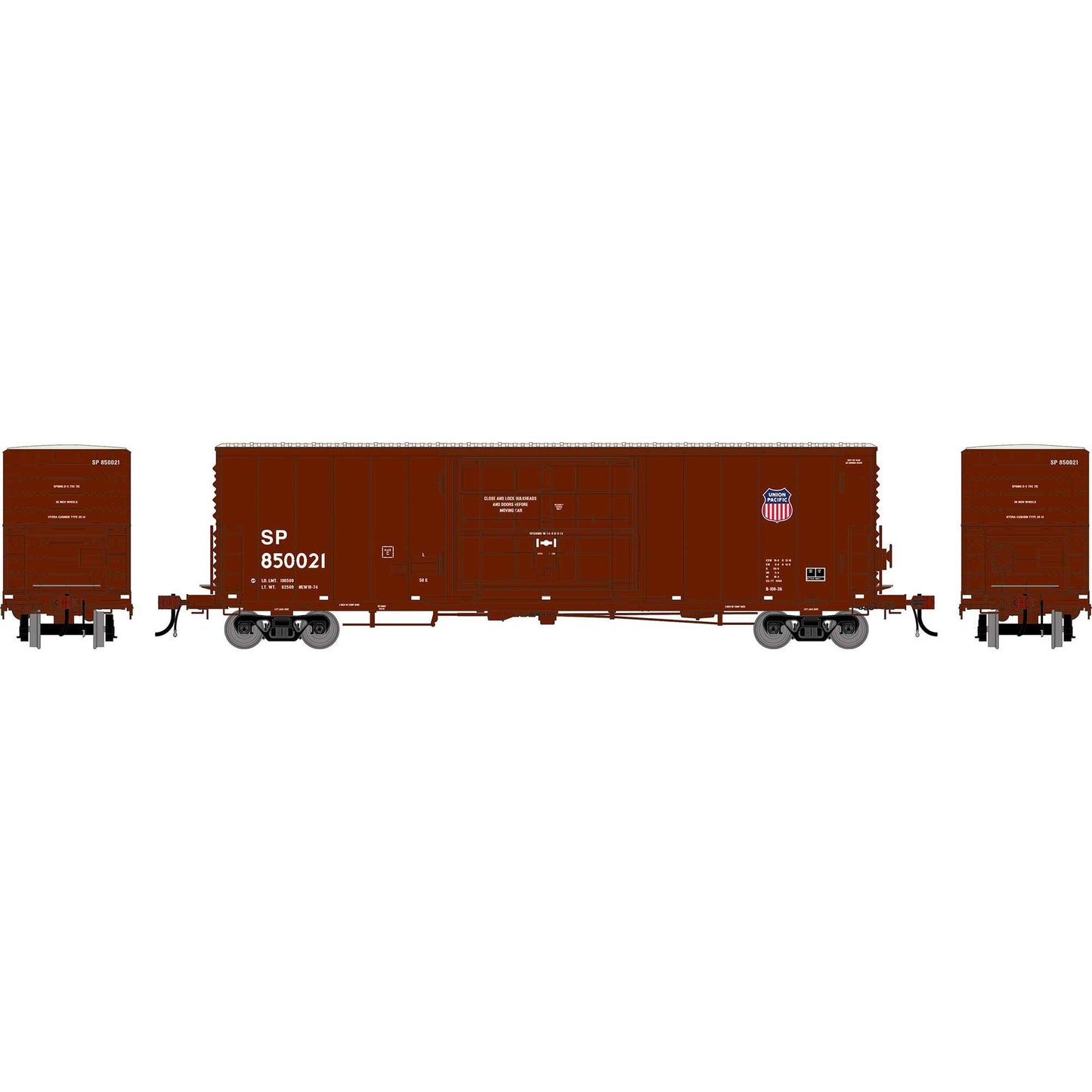 HO GEN 50' PC&F Box Car with 14' Plug Door (ATHG-2212)