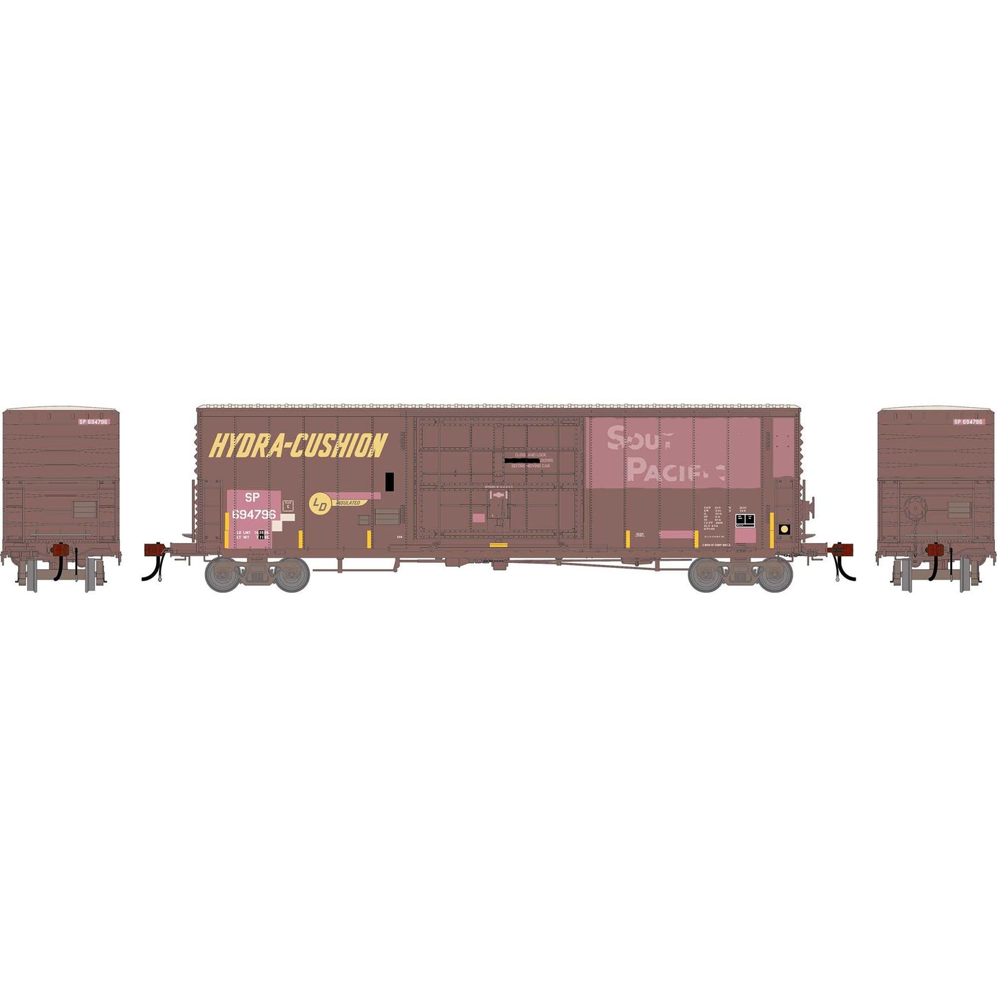 HO GEN 50' PC&F Box Car Primed for Grime SP #694796 (ATHG-2218)