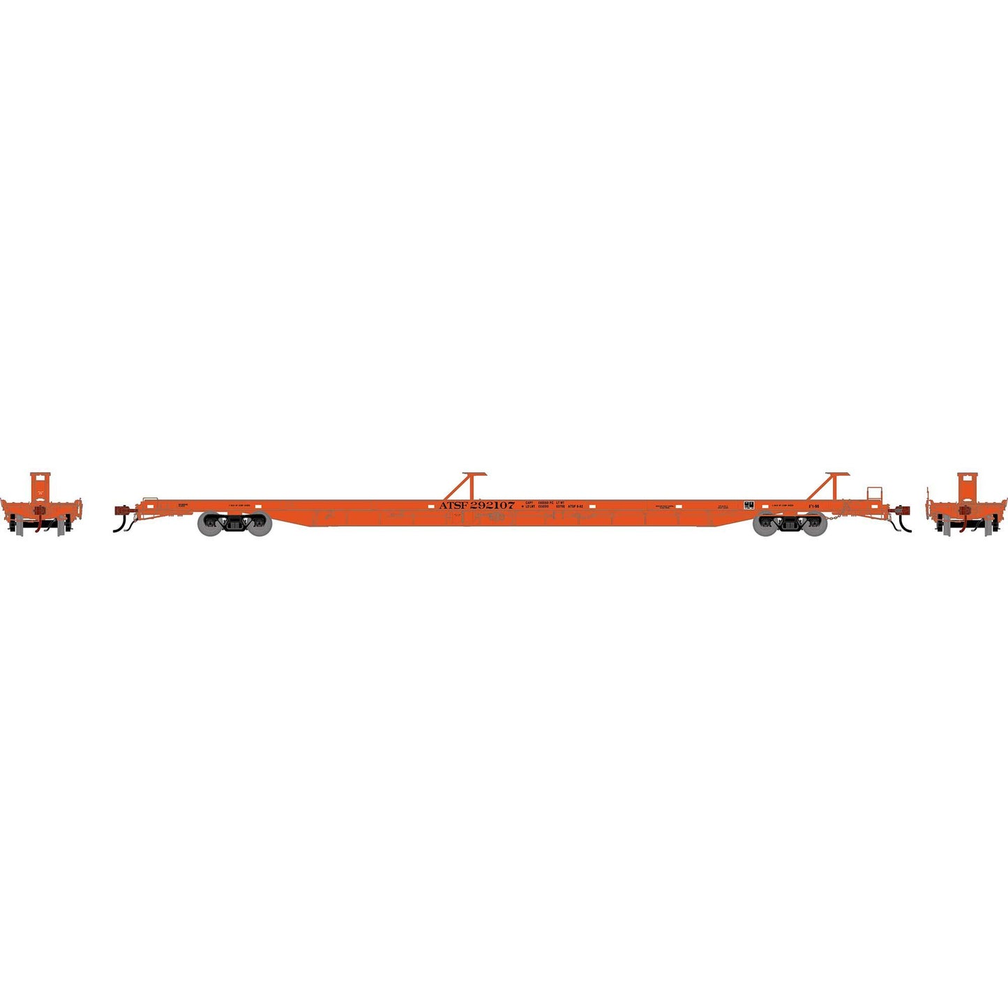 HO GEN F89-F Flat Car ATSF #292107 (ATHG-2237)