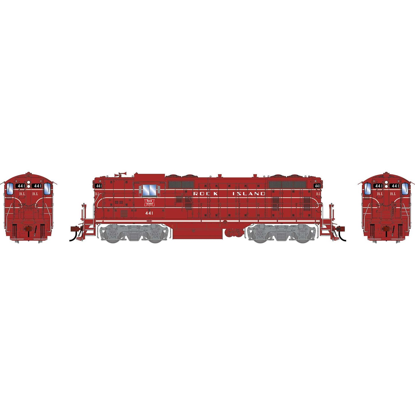 HO Genesis GP7 Locomotive w/DCC and Sound - RI #441 (ATHG-2288)