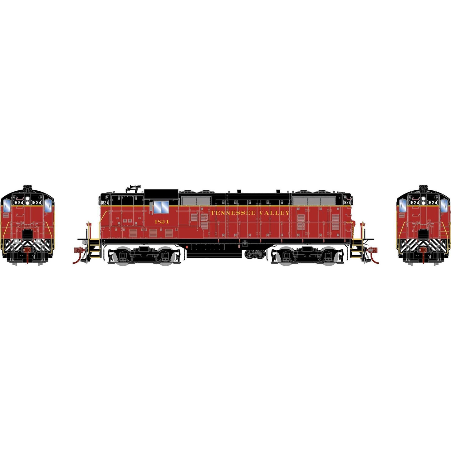 HO GEN GP7L Locomotive w/DCC & Sound, TVRM #1824 (ATHG-2329)