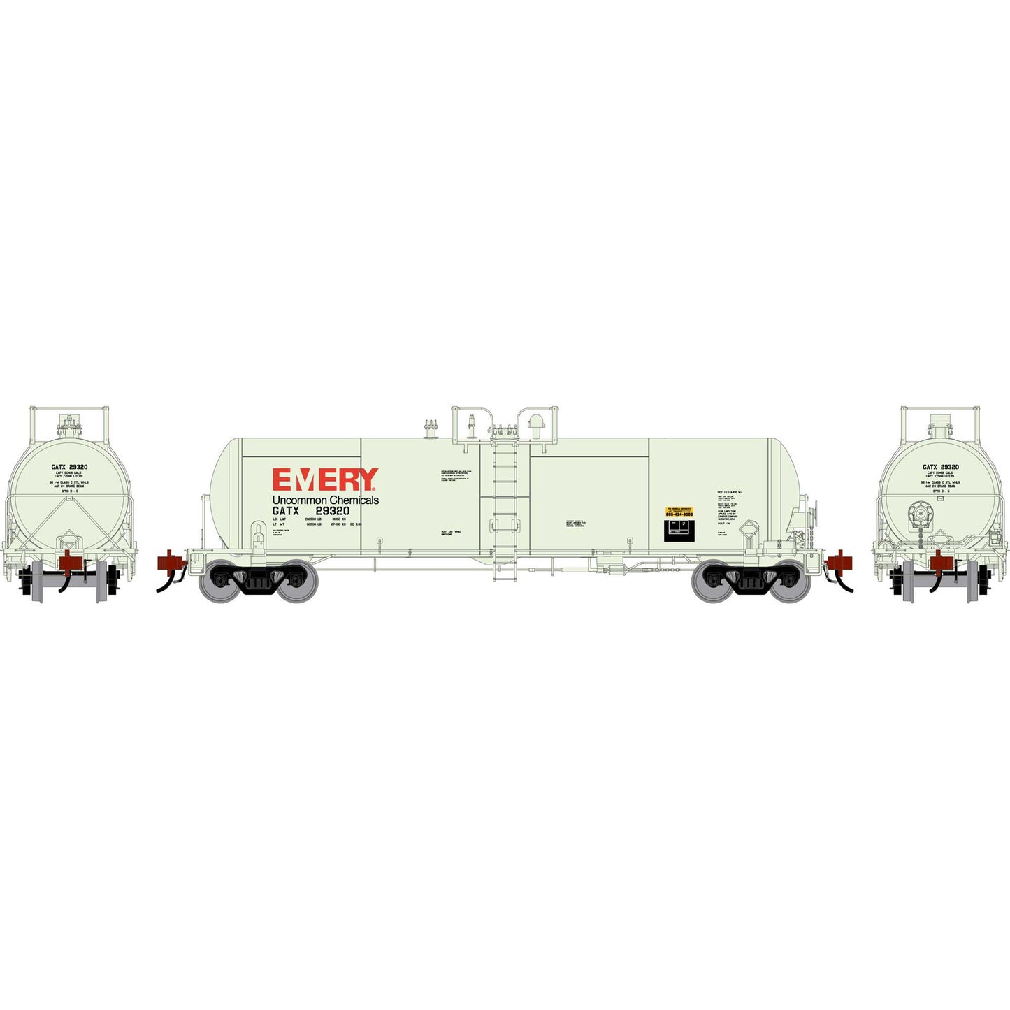 HO GEN GATC 20K Gallon Tank Car GATX Emery #29320 (ATHG-3331)_1