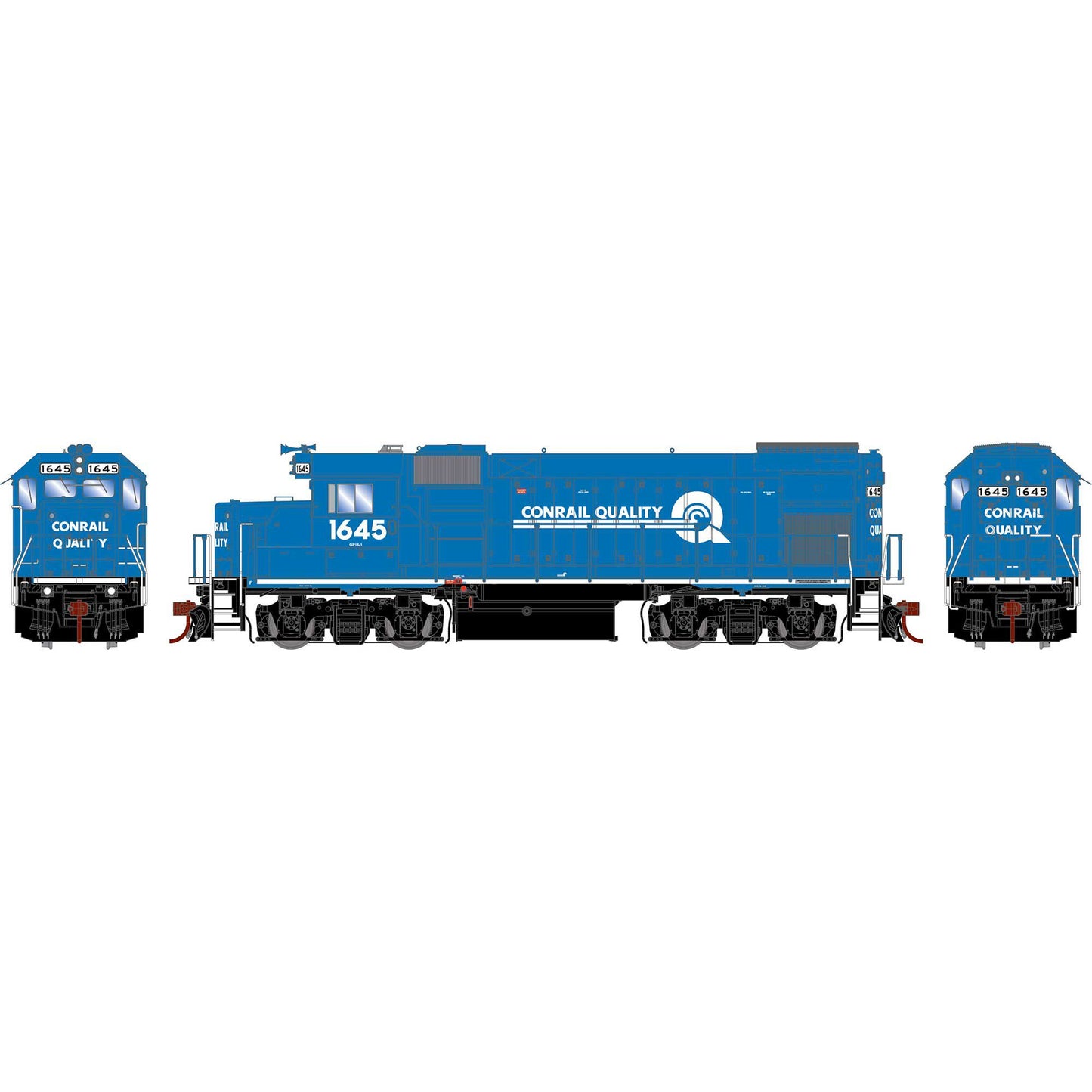 HO GP15-1 Locomotive Conrail #1645 (ATHG13239)