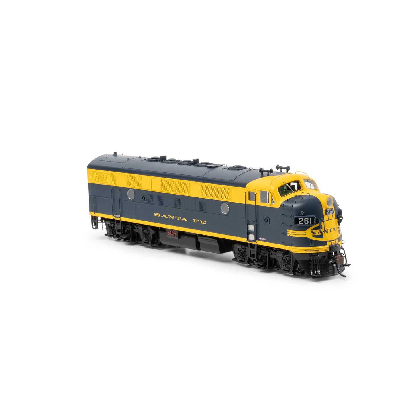 HO F7A Locomotive with DCC & Sound ATSF #261L (ATHG19672)