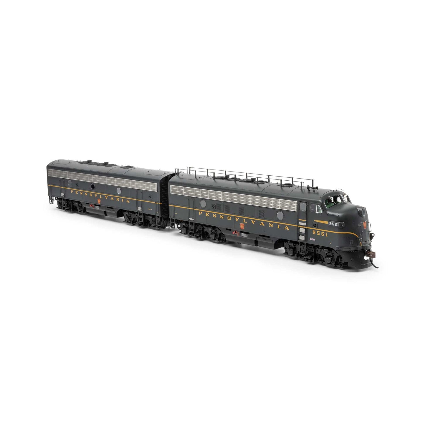HO F5A / F5B Locomotive Set with DCC & Sound, PRR #9551A, #9551B (ATHG19684)