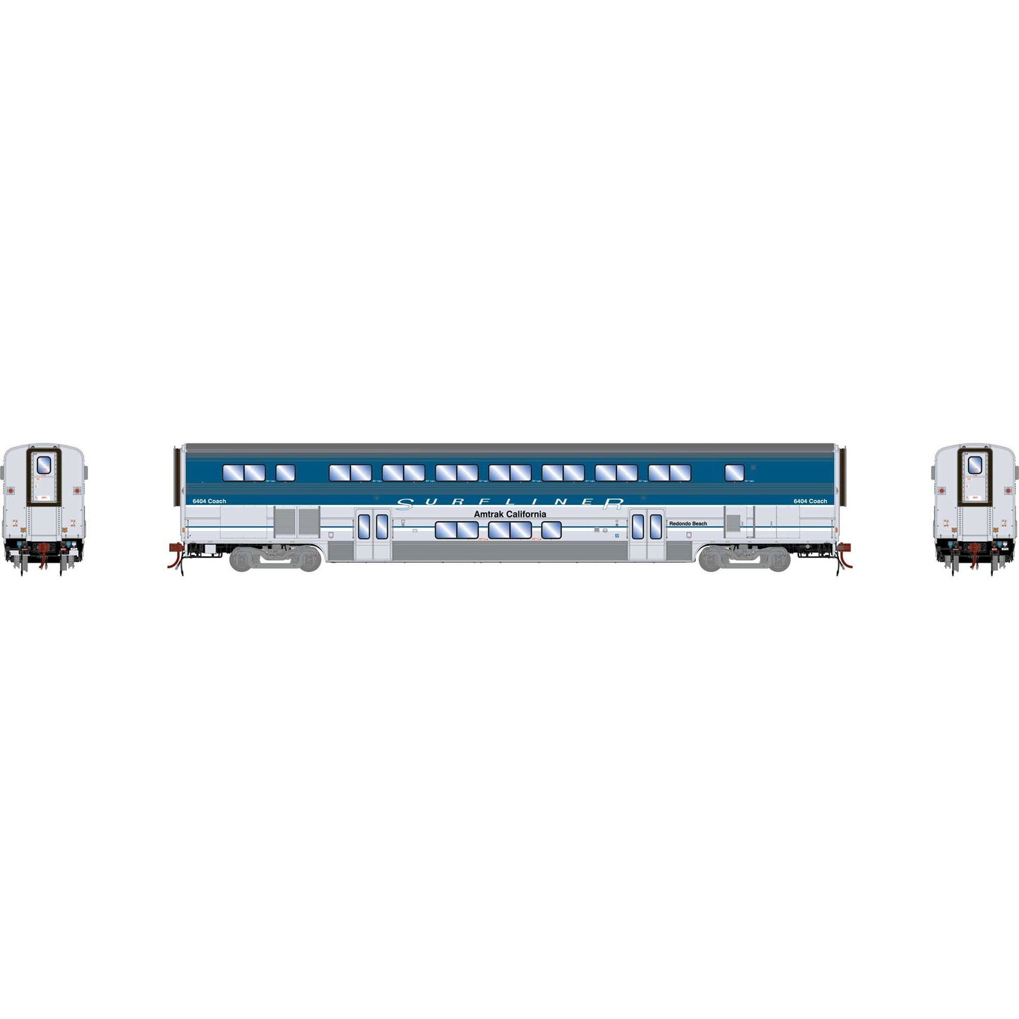 HO Surfliner Coach with Lights & Sound - Amtrak #6404 (ATHG23792)