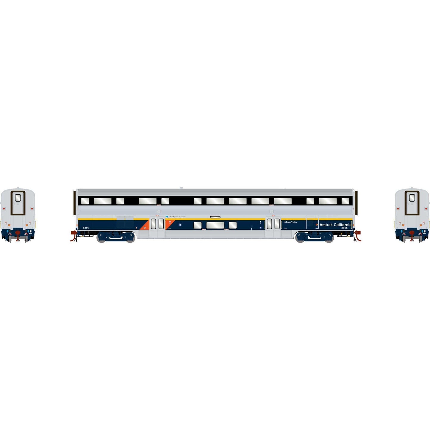 HO M-K California Dining Car with Lights, CDTX #8806 (ATHG24415)