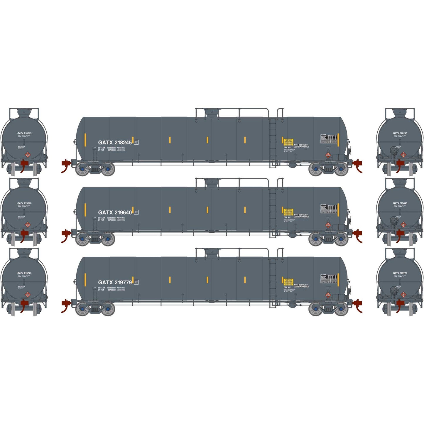 HO 33,900-Gallon LPG Tank GATX #1 Model (ATHG25583)