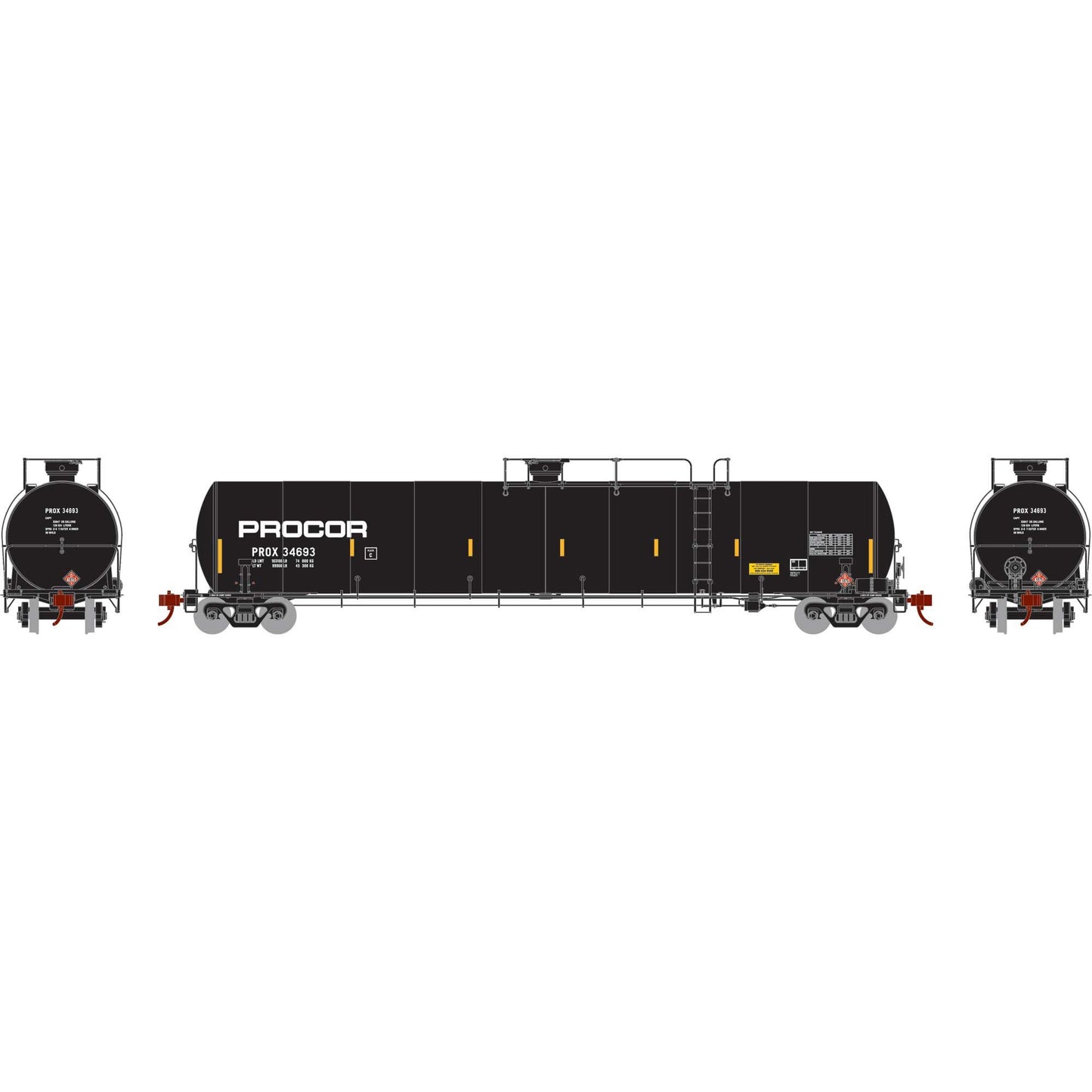 HO 33,900-Gallon LPG Tank Model (ATHG25585)