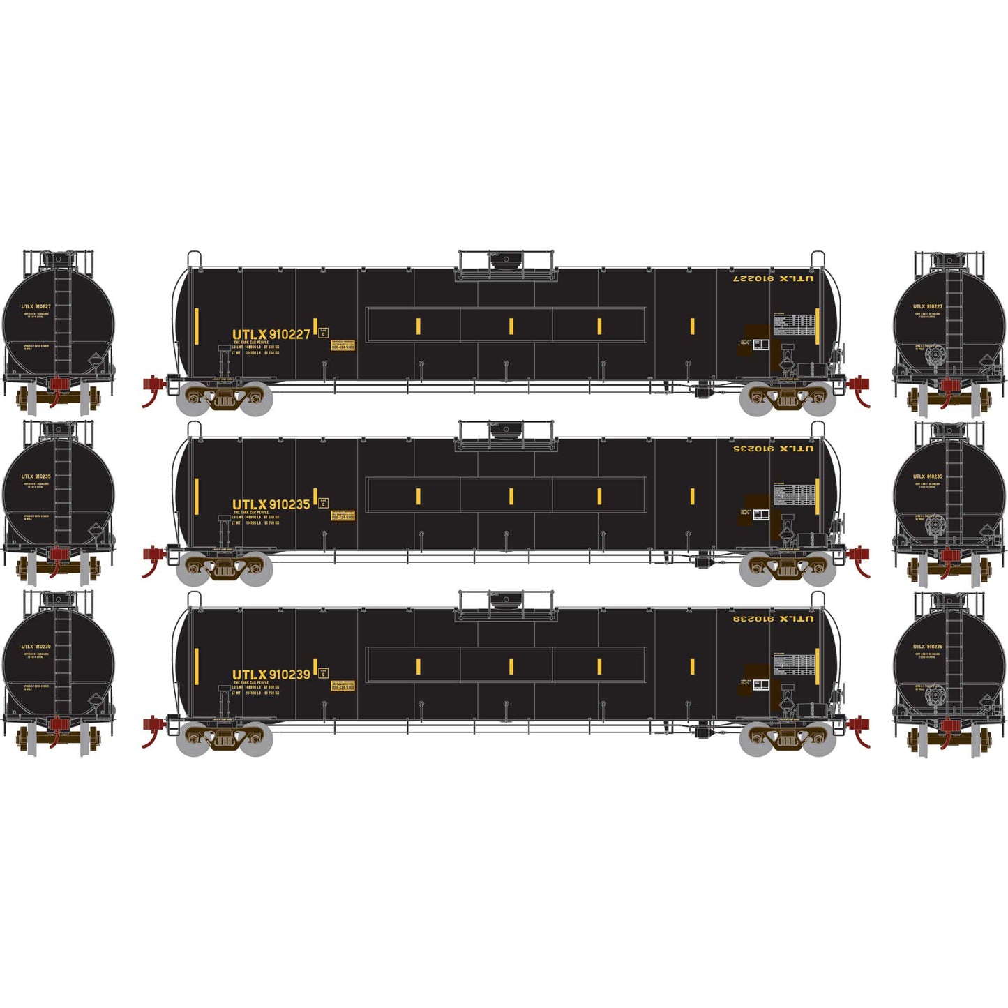 HO 33,900-Gallon LPG Tank UTLX #1 Model (ATHG25592)
