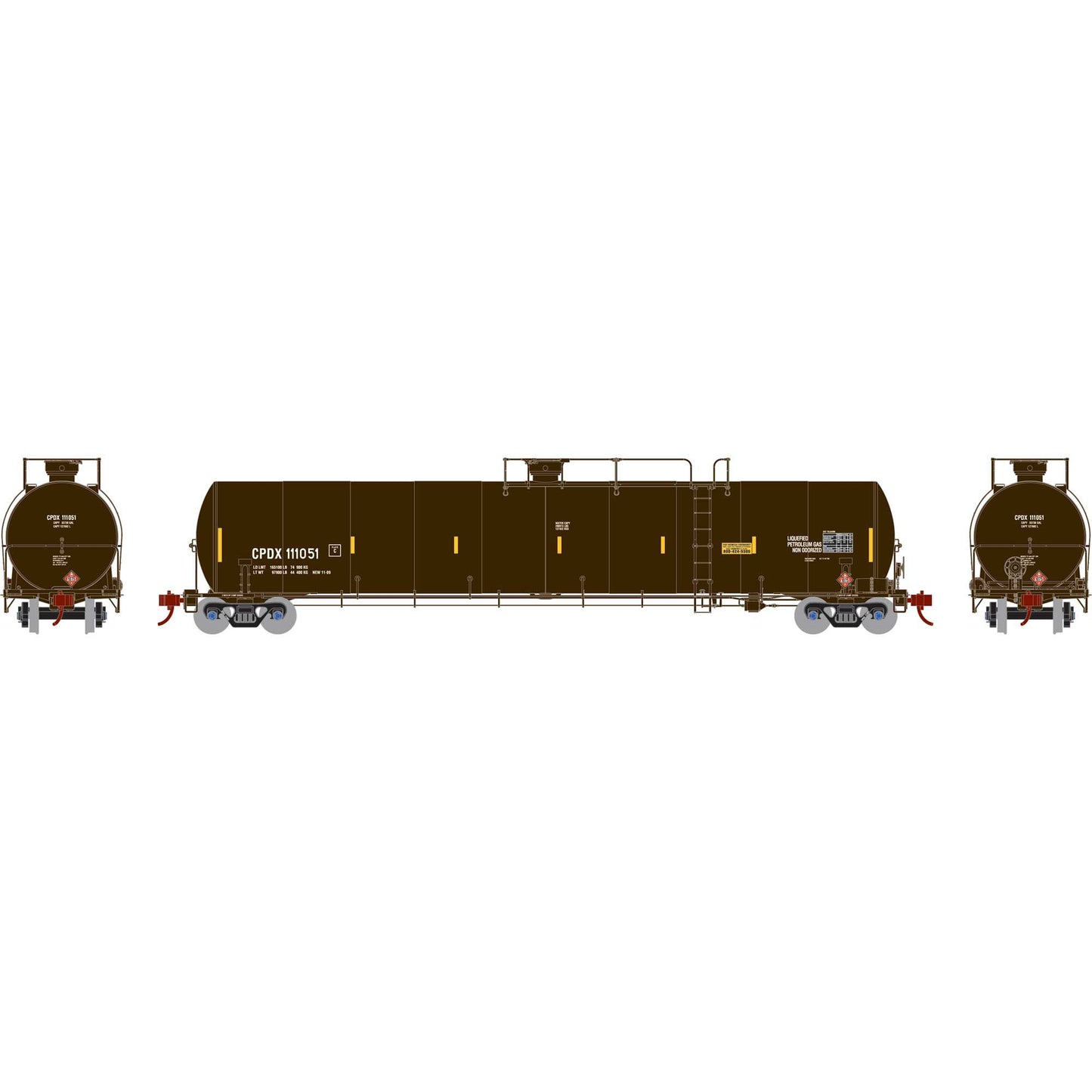 HO 33,900-Gallon LPG Tank Model (ATHG25594)