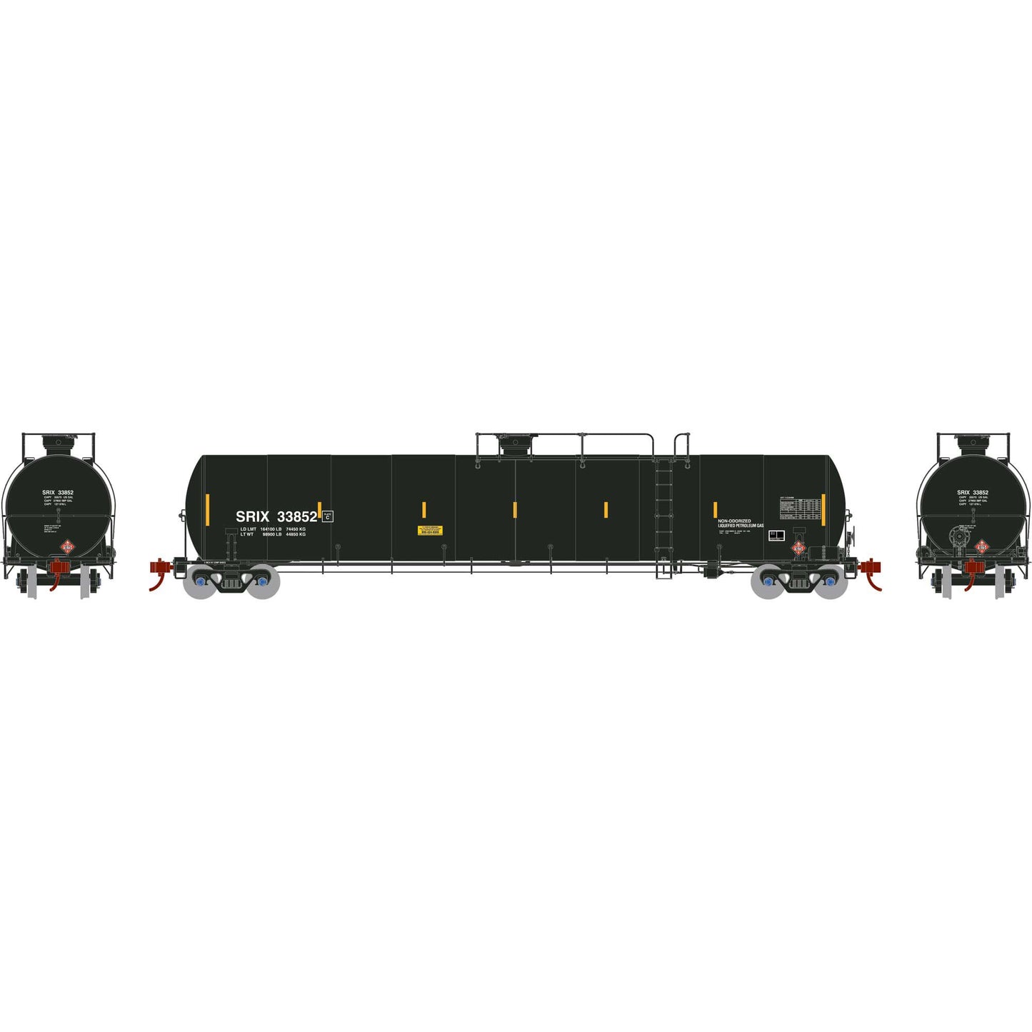HO 33,900-Gallon LPG Tank SIRX #33852 Model (ATHG25597)
