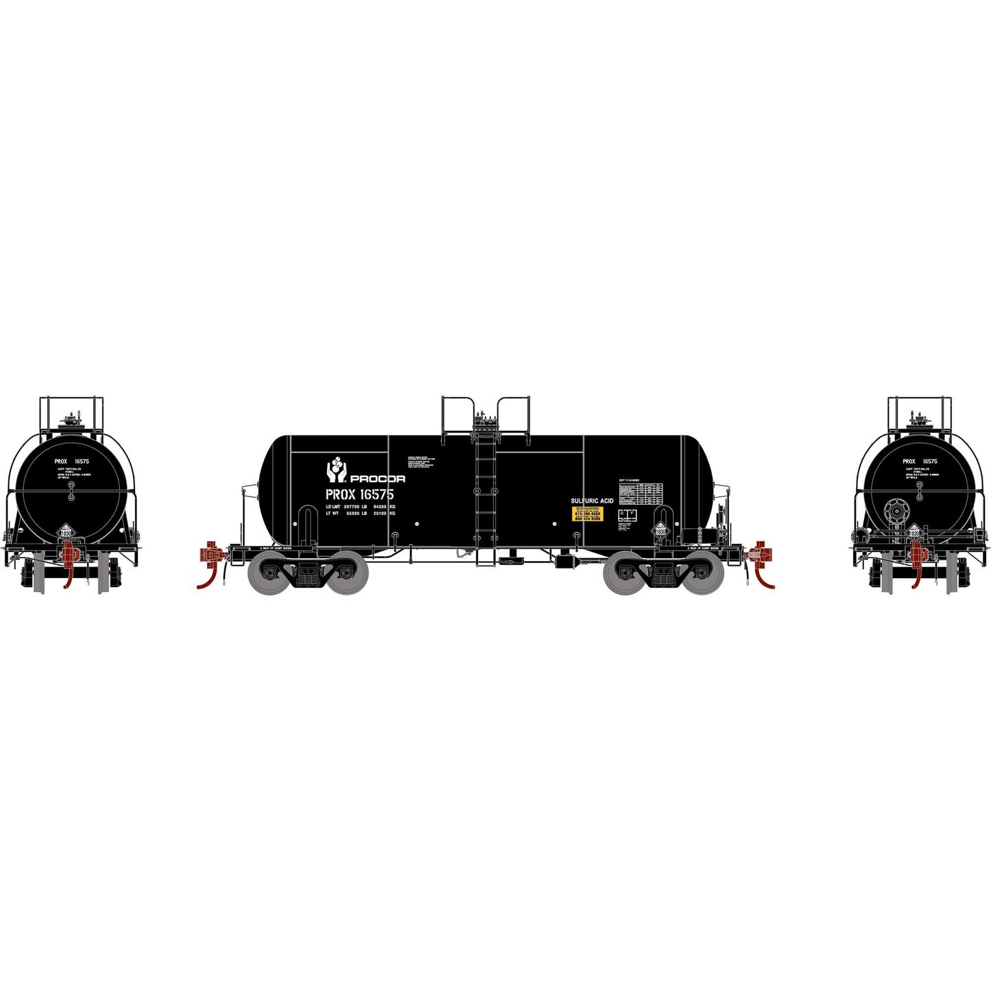 HO 13,600-Gallon Acid Tank Model (ATHG25756)