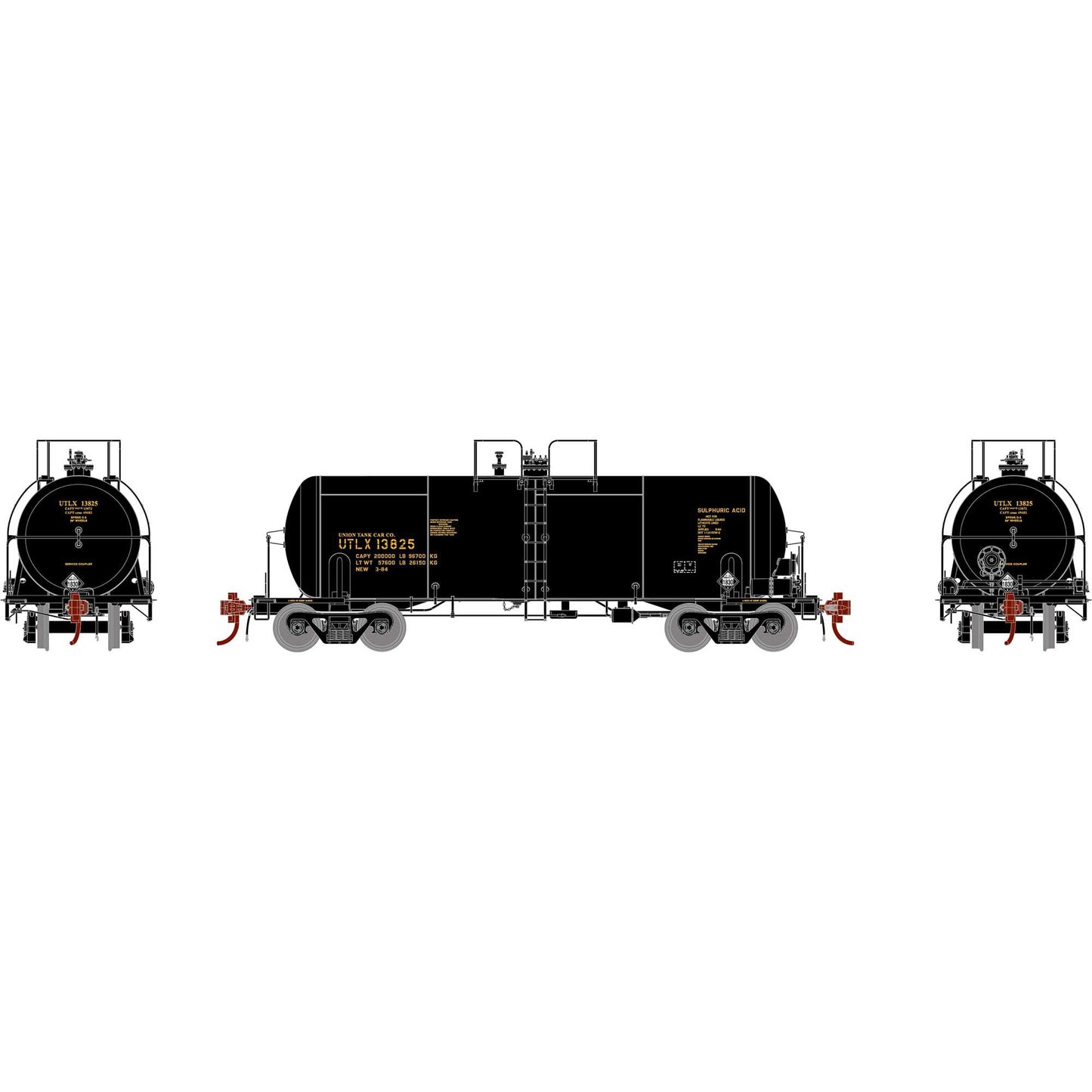HO 13,600-Gallon Acid Tank UTLX Model (ATHG25763)