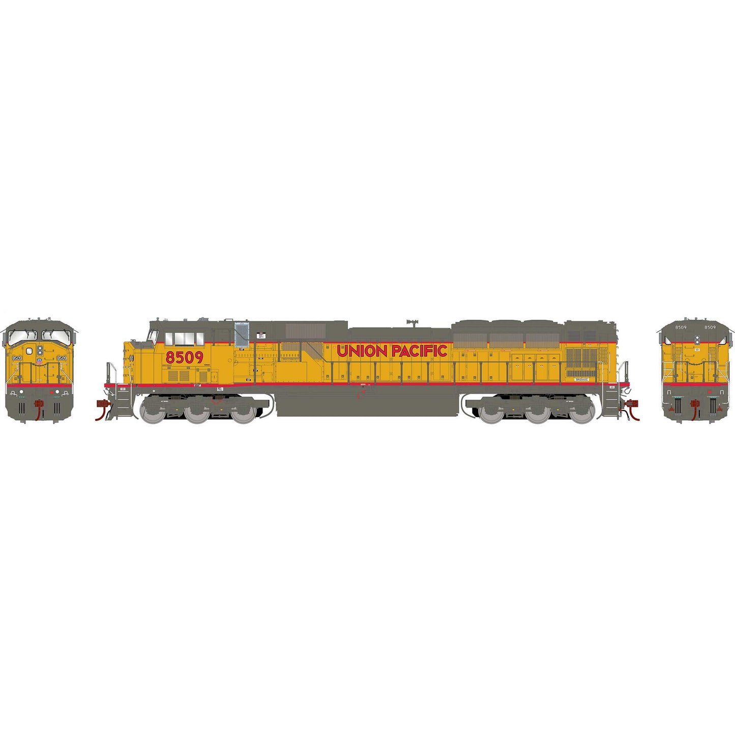 HO G2 SD90MAC-H Phase I Union Pacific #8509 Locomotive (ATHG27225)