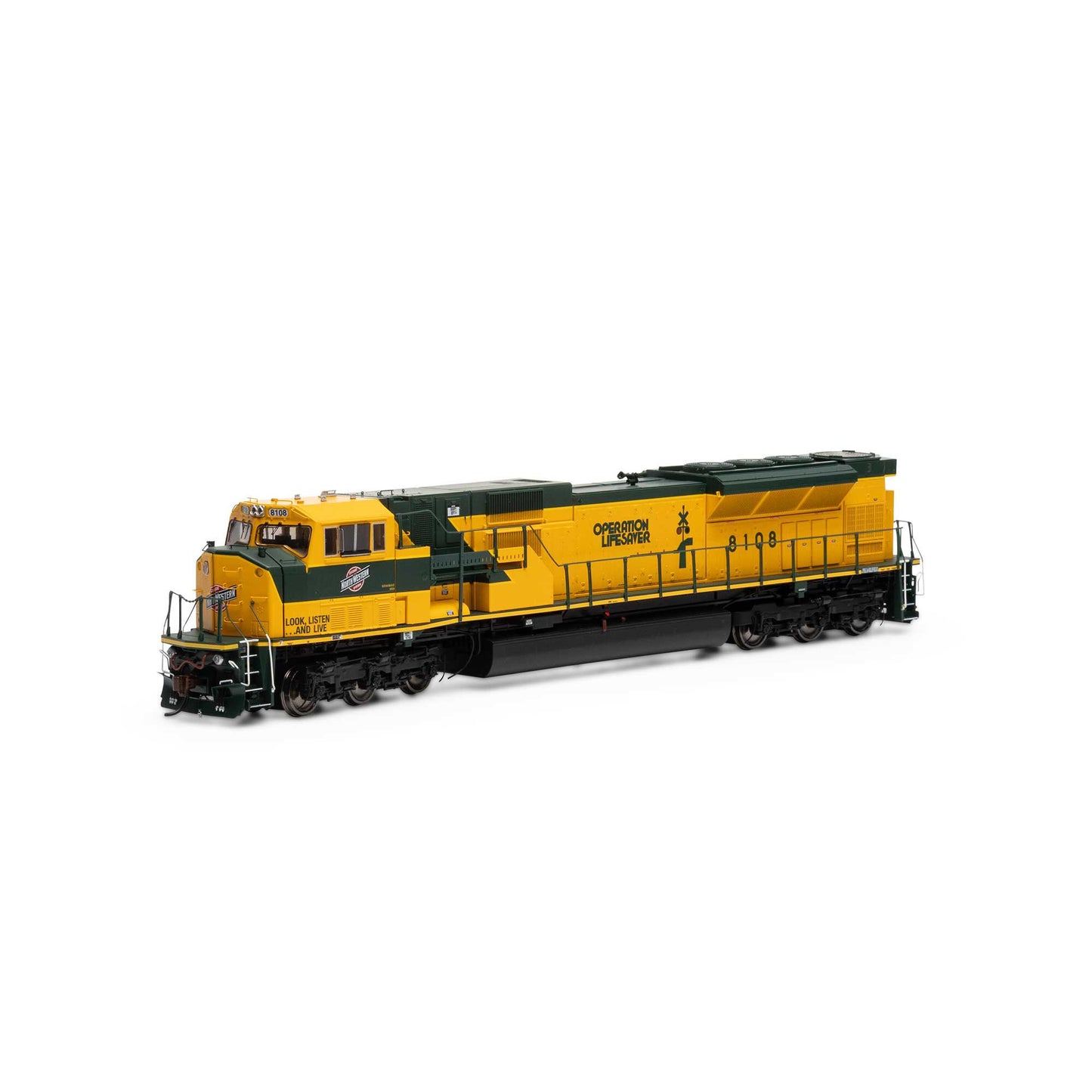 HO G2 SD80MAC with DCC and Sound CNW #8108 (ATHG28191)