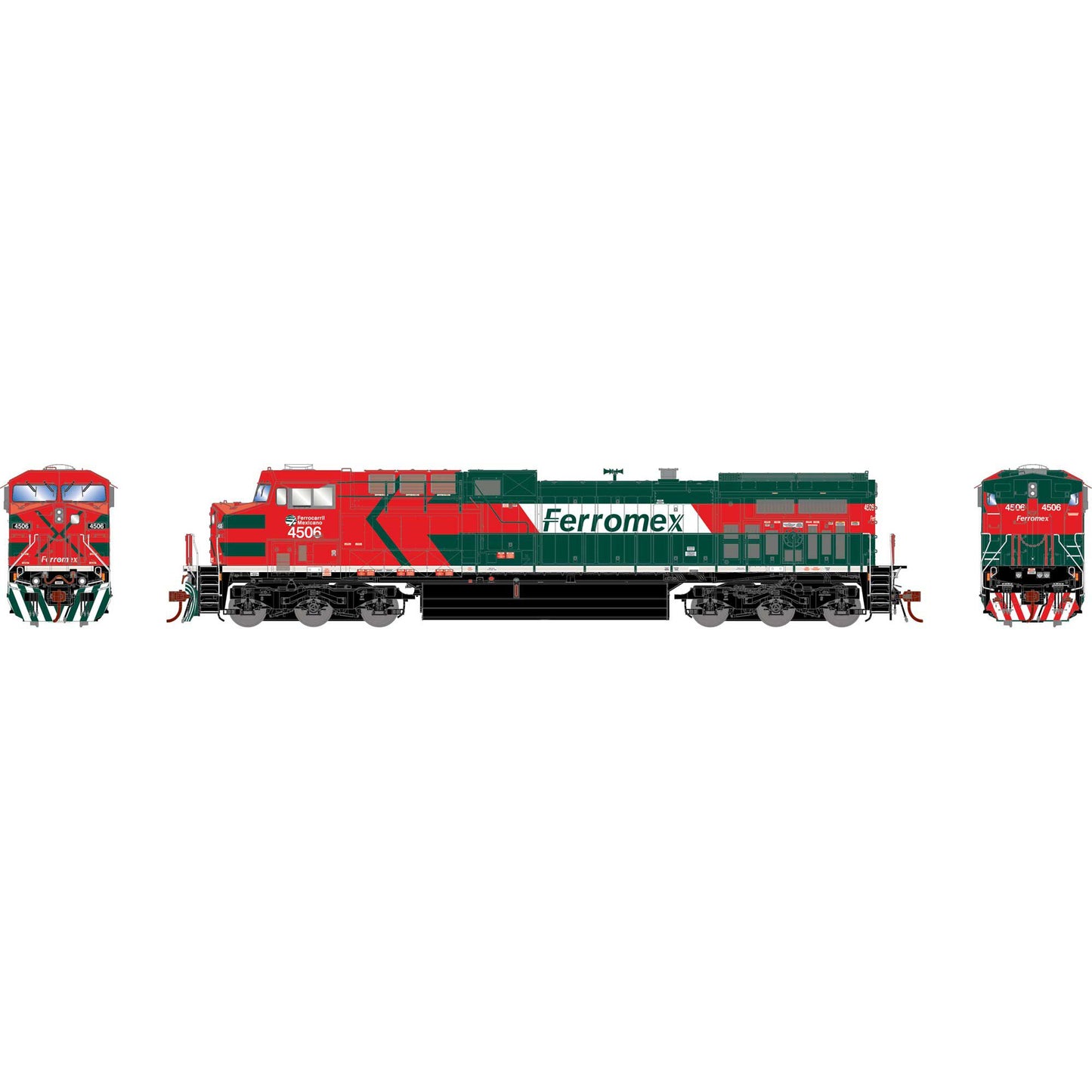 HO AC4400CW Locomotive FXE #4506 (ATHG31685)