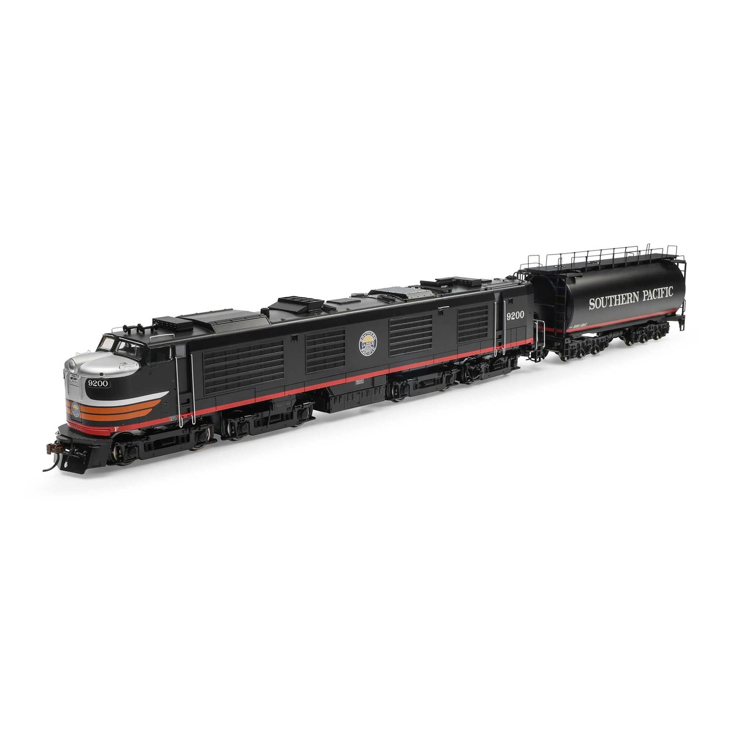 HO Gas Turbine Locomotive & Tender with DCC & Sound, SP #9200 (ATHG41247)